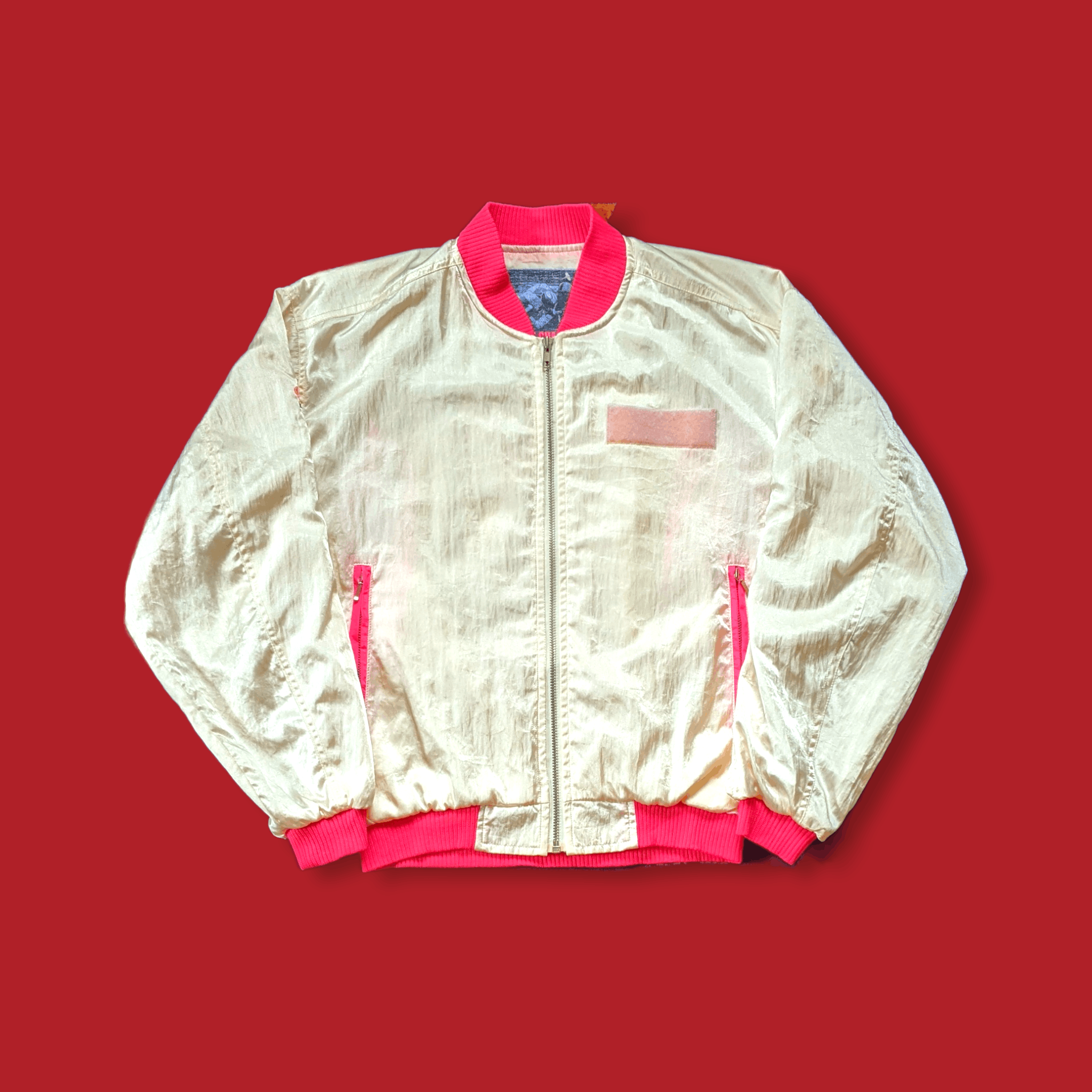 Japanese Brand × Vintage Vintage 1990 FIM Japan Motorcycles GP Racing Bomber Size US M / EU 48-50 / 2 - 2 Thumbnail
