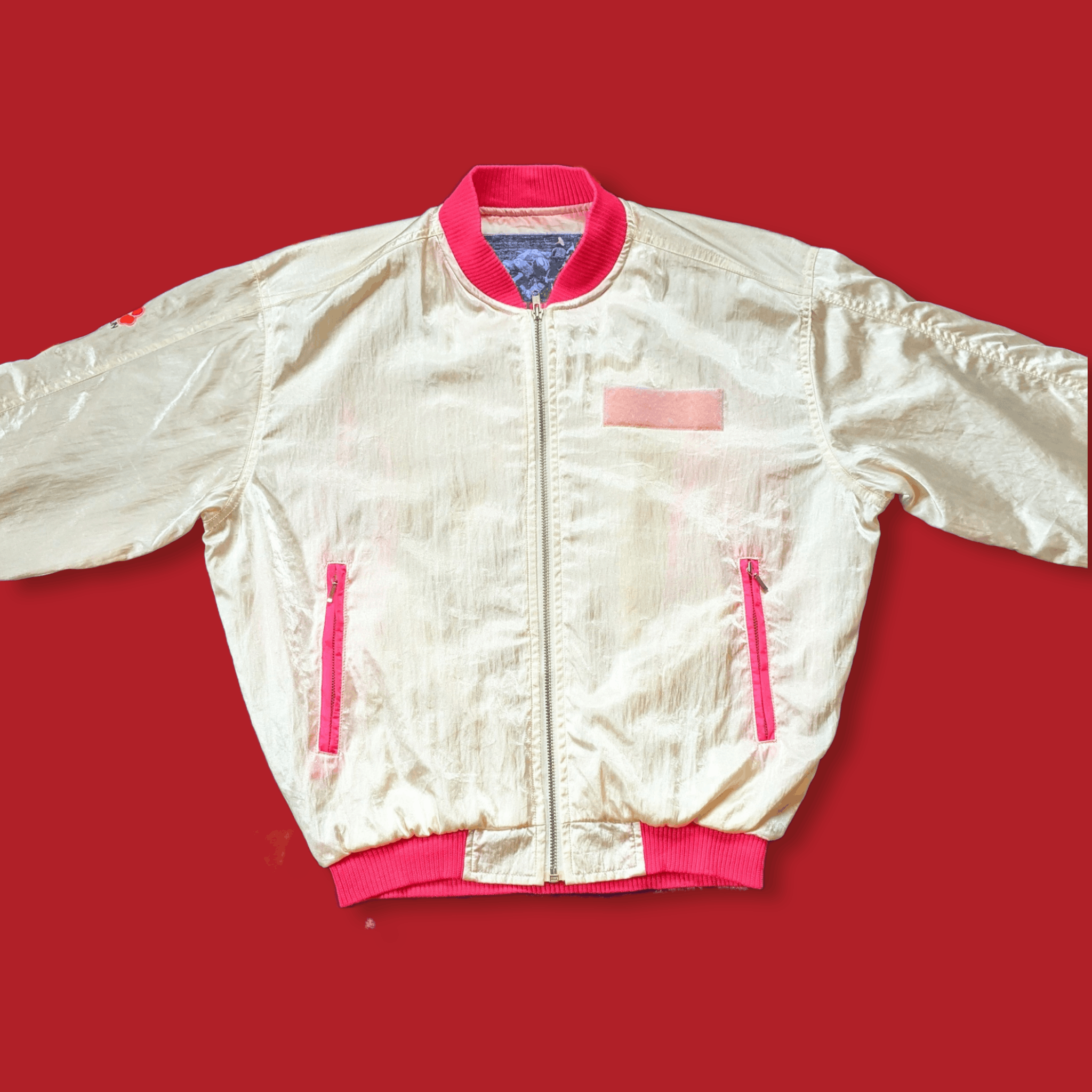 Japanese Brand × Vintage Vintage 1990 FIM Japan Motorcycles GP Racing Bomber Size US M / EU 48-50 / 2 - 3 Thumbnail