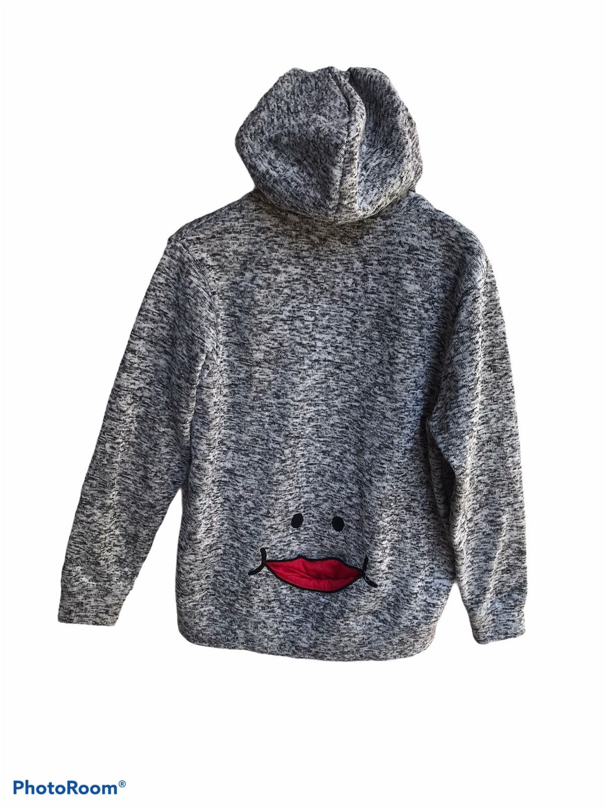Japanese Brand × Vintage Vintage Up Smile Sweatshirt Zipper Hoodie Size US L / EU 52-54 / 3 - 2 Thumbnail