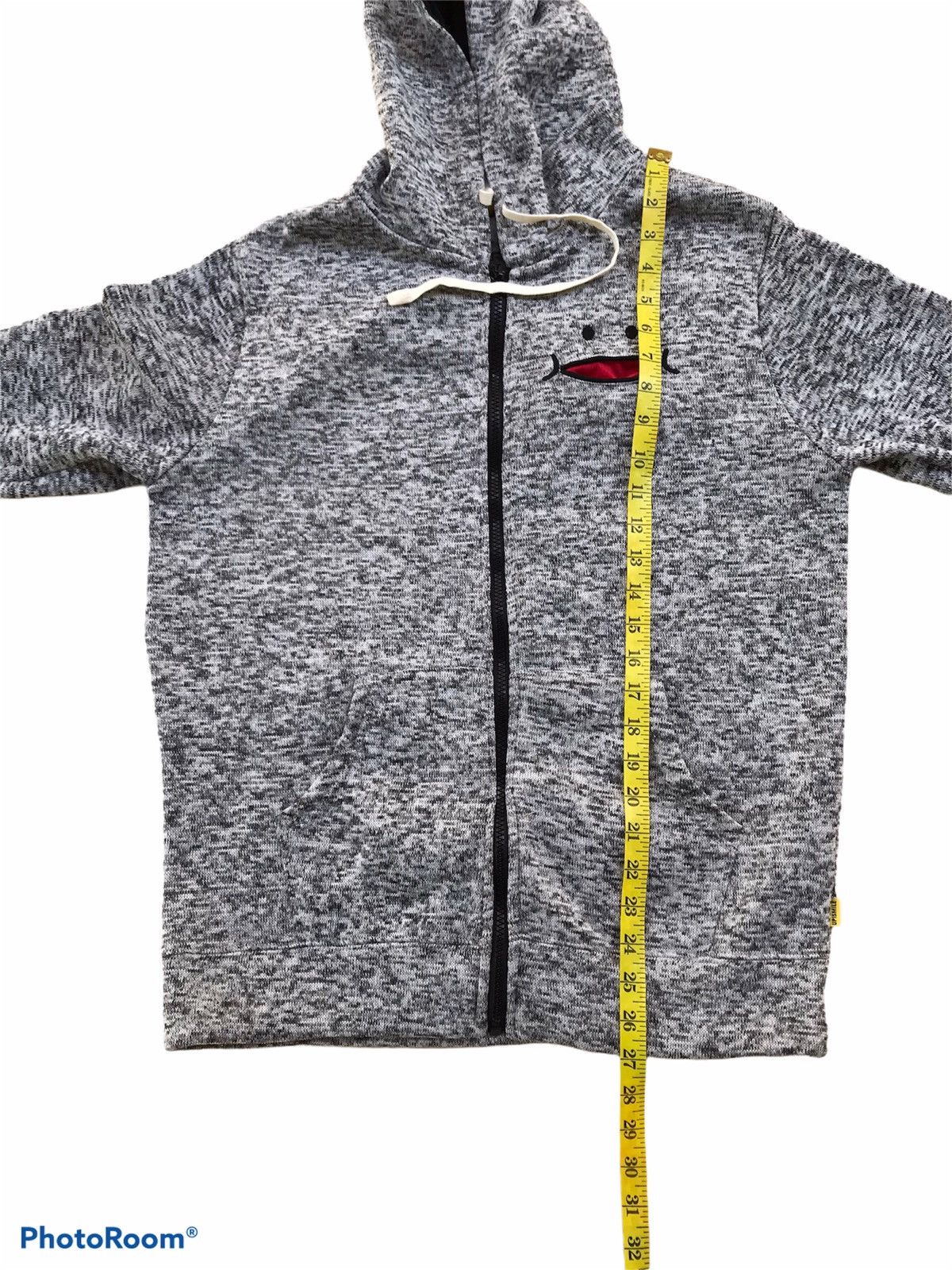 Japanese Brand × Vintage Vintage Up Smile Sweatshirt Zipper Hoodie Size US L / EU 52-54 / 3 - 6 Thumbnail