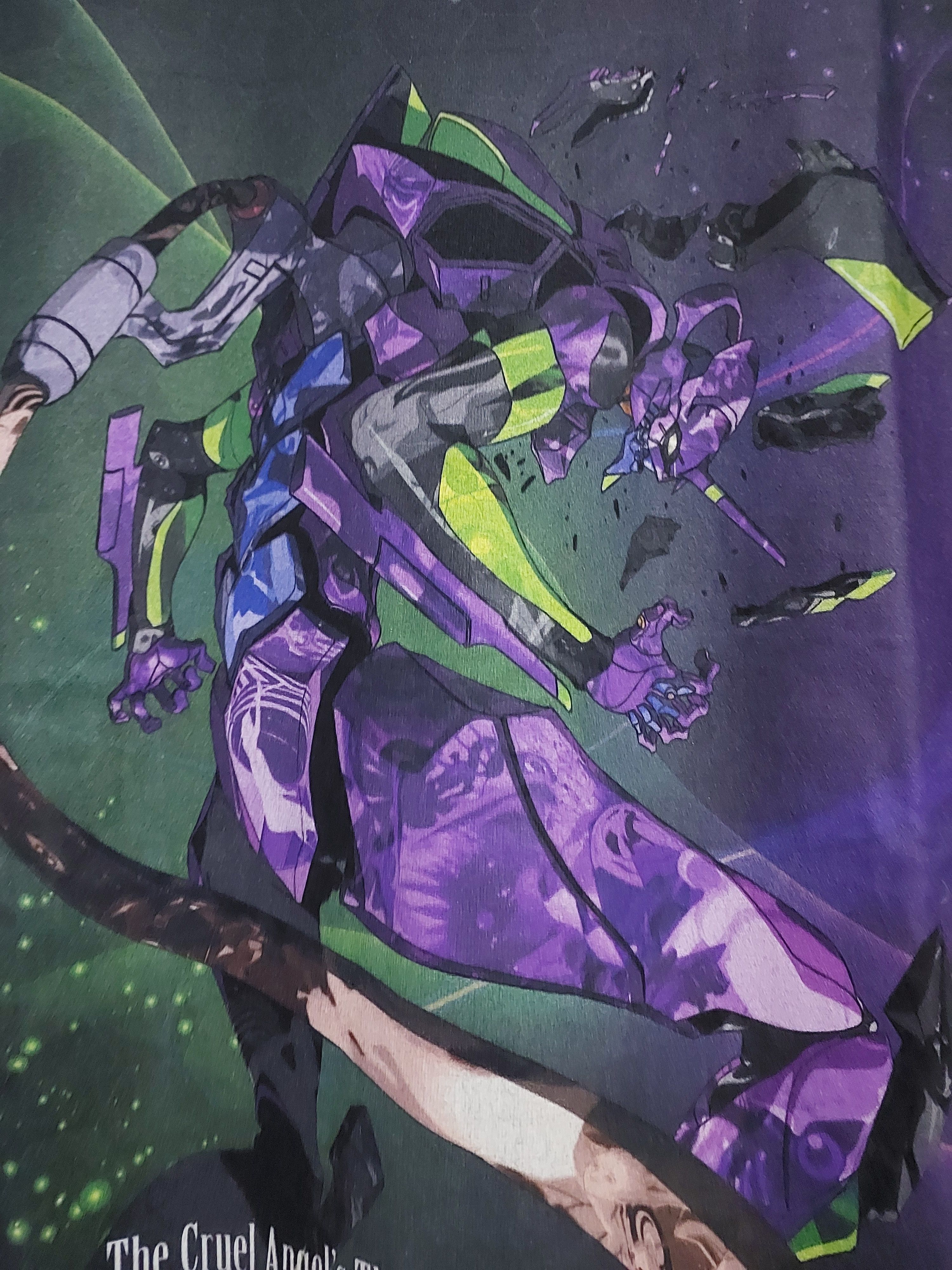 Anime NEON GENESIS EVANGELION ANIME T-SHIRT Size US L / EU 52-54 / 3 - 7 Thumbnail