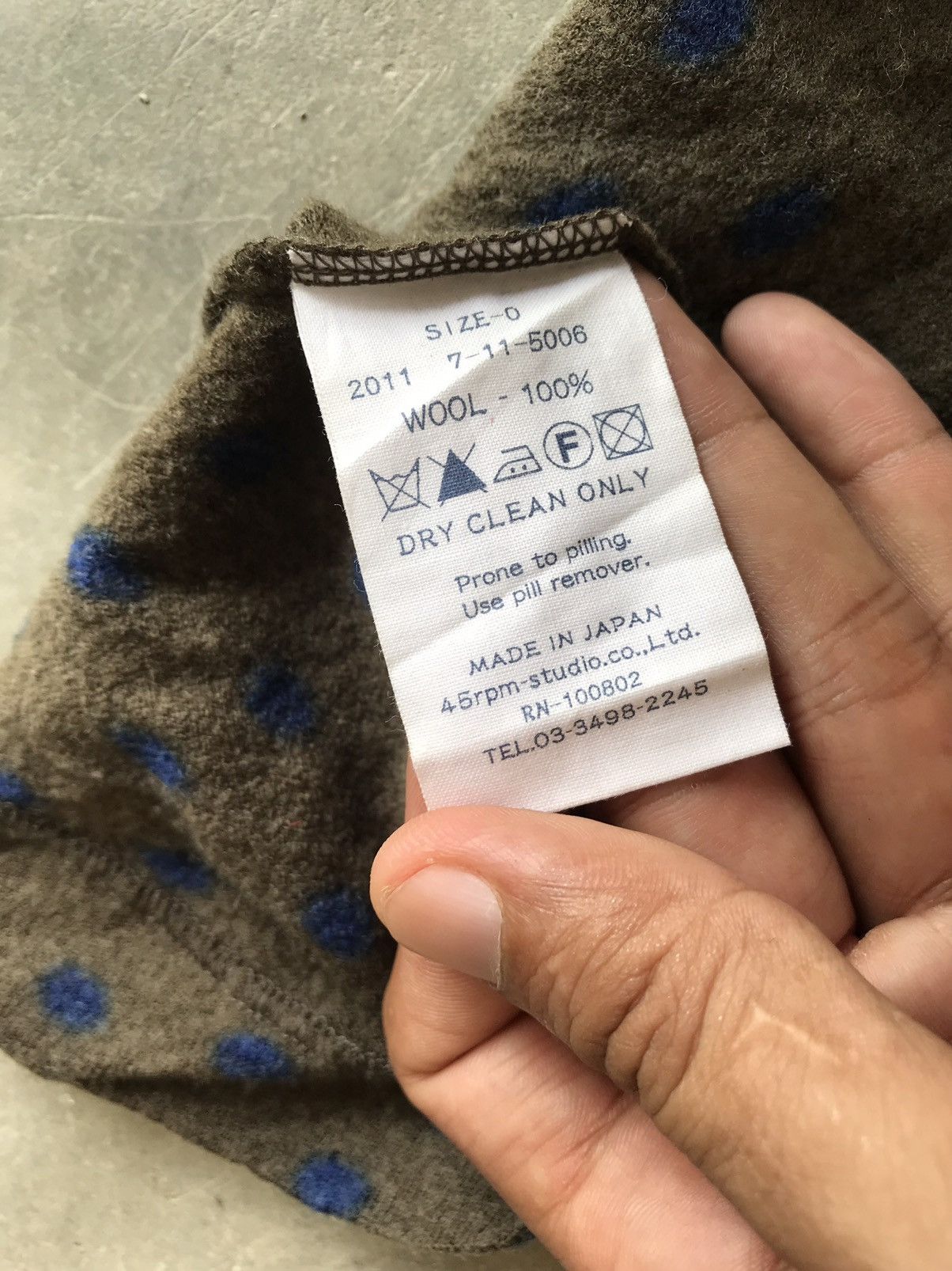 45rpm × Japanese Brand × Vintage Vintage umii 908 by 45 rpm dress shirt Size US M / EU 48-50 / 2 - 10 Thumbnail