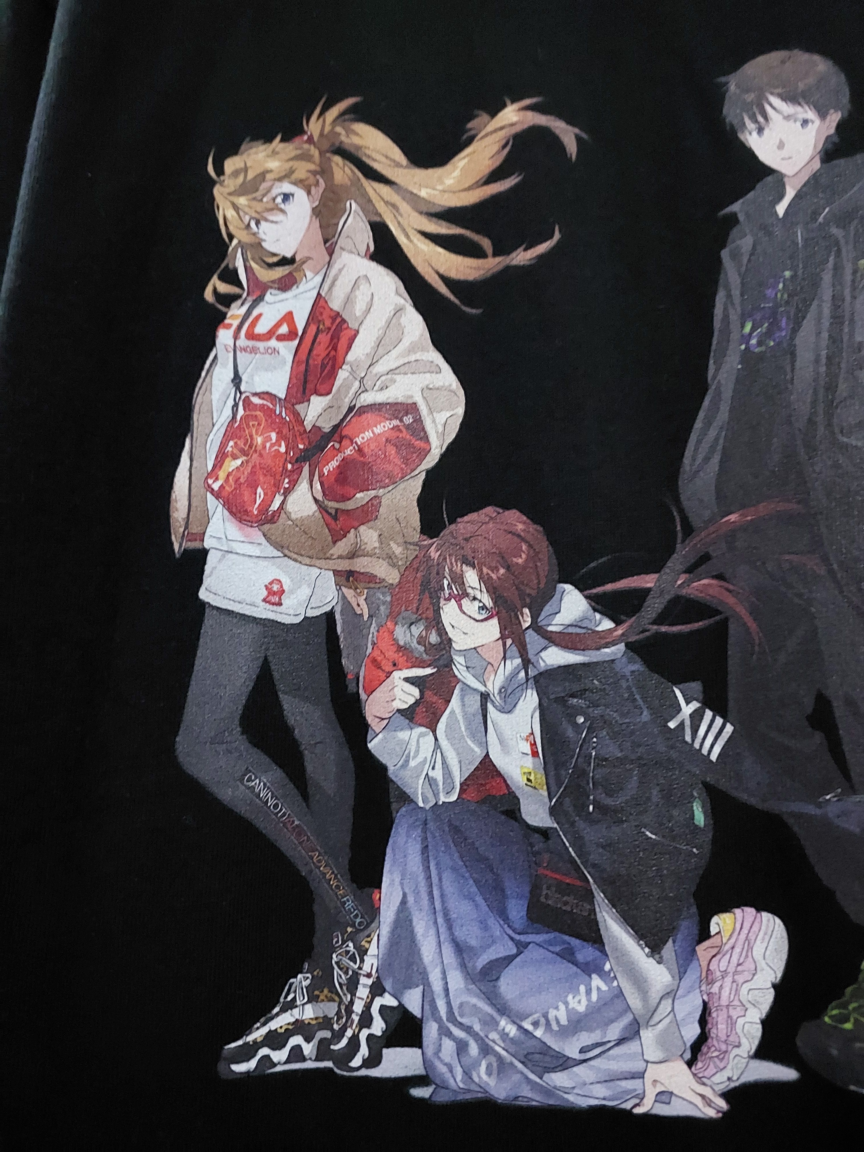 Anime EVANGELION ANIME RADIO EVA ILLUSTRATION T-SHIRT Size US XL / EU 56 / 4 - 11 Thumbnail