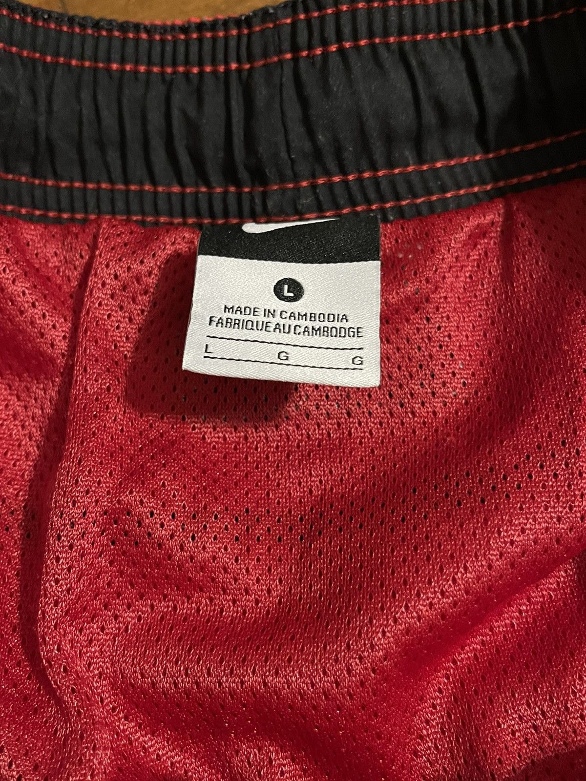 Other Vintage Nike Cargo Spellout Lined Sw Trunks Size US 36 / EU 52 - 3 Thumbnail