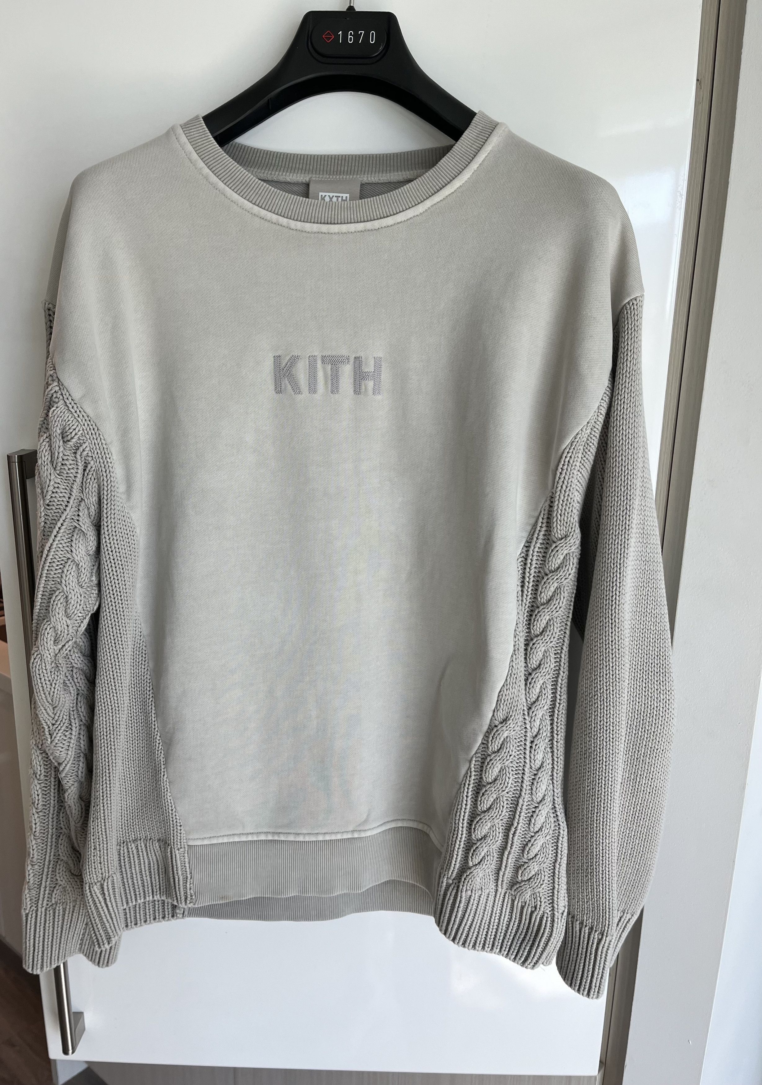 トップス Kith Combo Knit Mockneck Dusty Mauve Kith Combo Knit Mockneck Dusty MauveKith Combo Knit Mockneck