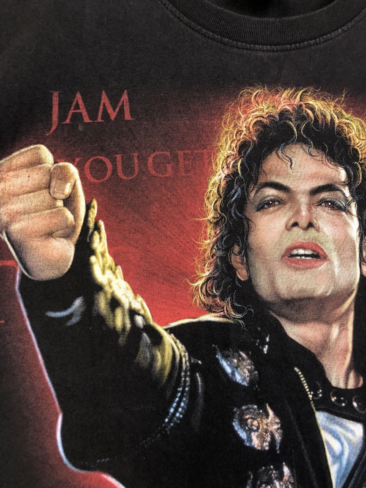 Band Tees × Michael Jackson × Vintage Michael Jackson Memorial Rap Tee Size US S / EU 44-46 / 1 - 8 Thumbnail