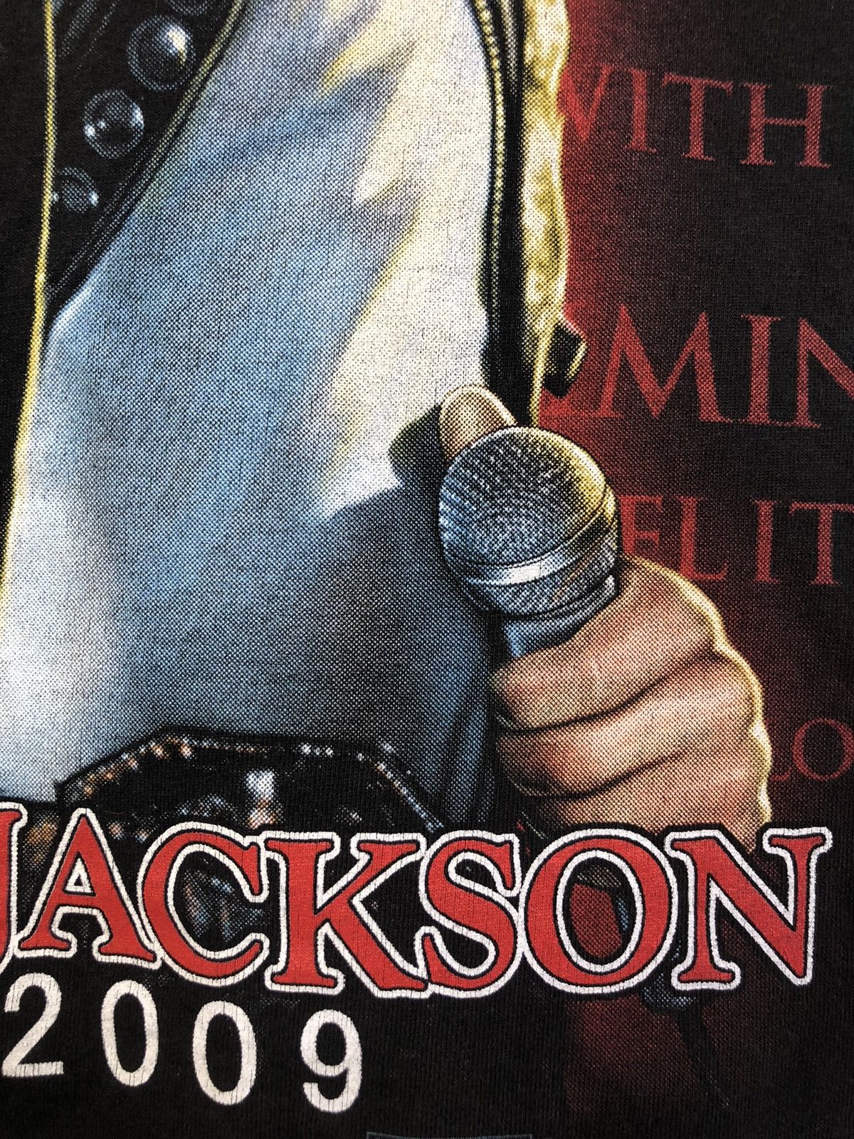 Band Tees × Michael Jackson × Vintage Michael Jackson Memorial Rap Tee Size US S / EU 44-46 / 1 - 9 Thumbnail