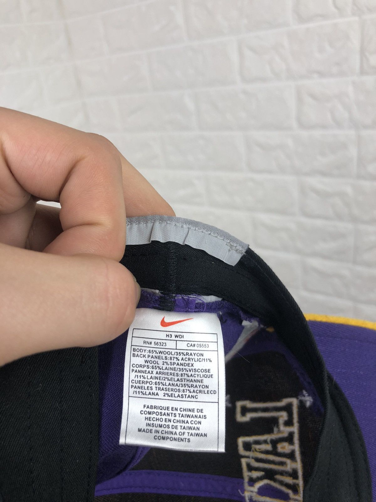 NBA × Nike Nike Lakers SnapBack hat Size ONE SIZE - 10 Thumbnail