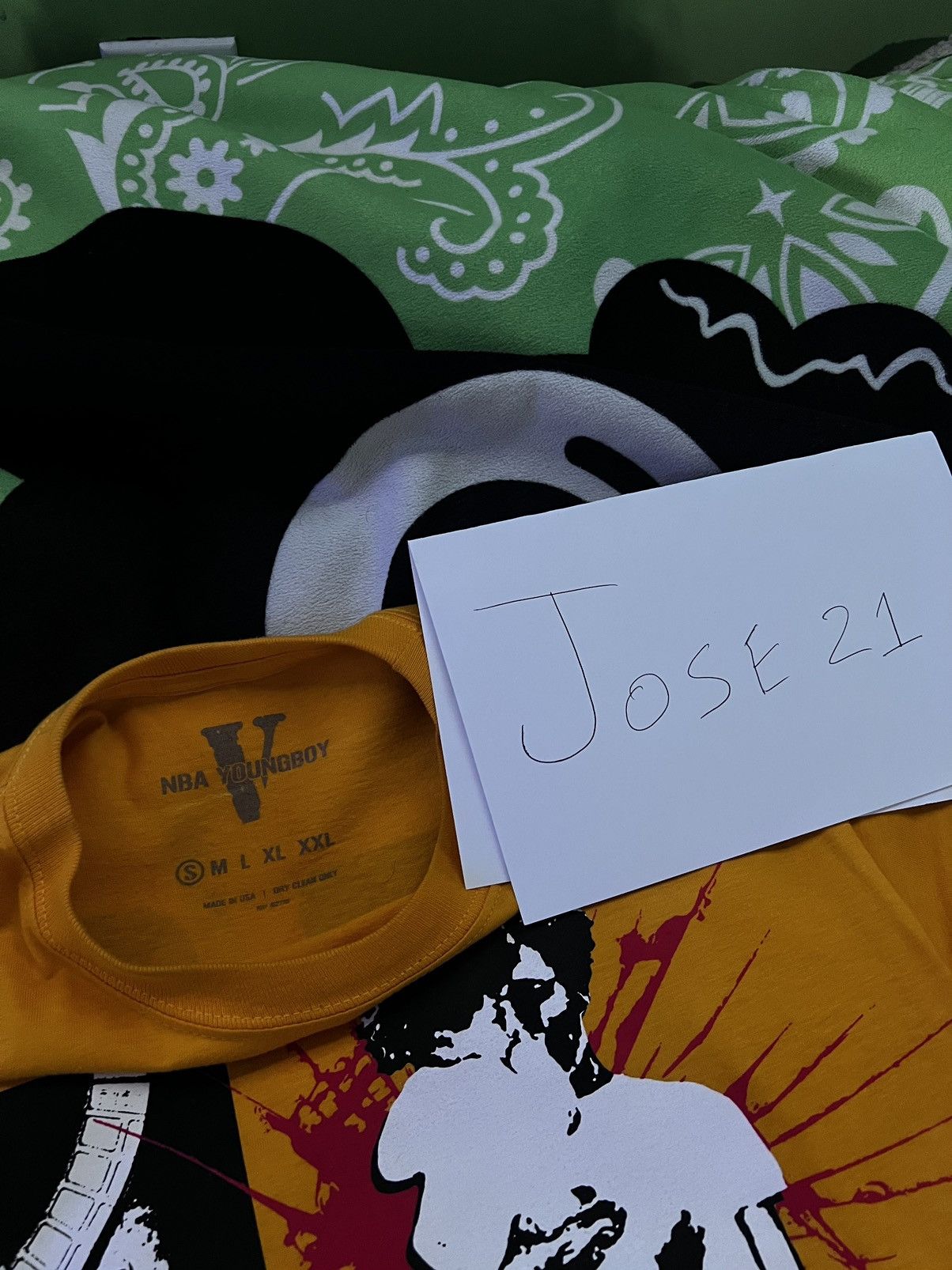 Vlone Vlone Nba youngboy House arrest Tshirt Size US S / EU 44-46 / 1 - 2 Thumbnail