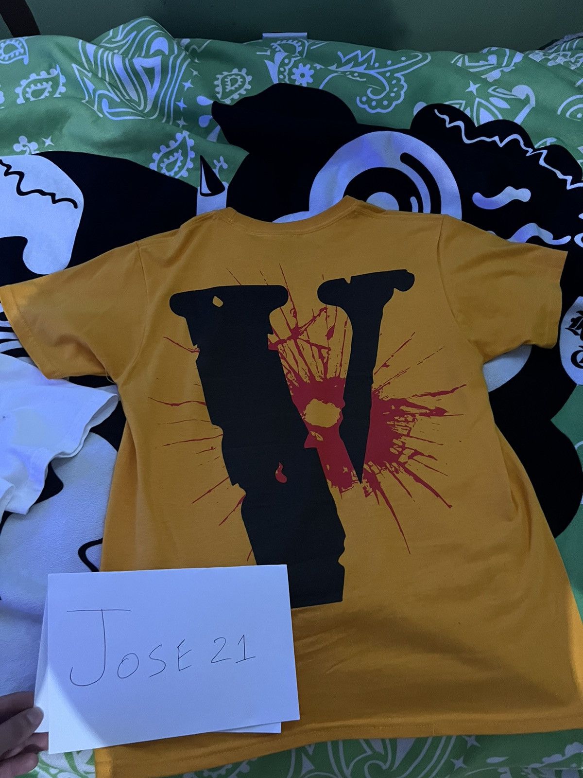 Vlone Vlone Nba youngboy House arrest Tshirt Size US S / EU 44-46 / 1 - 6 Thumbnail