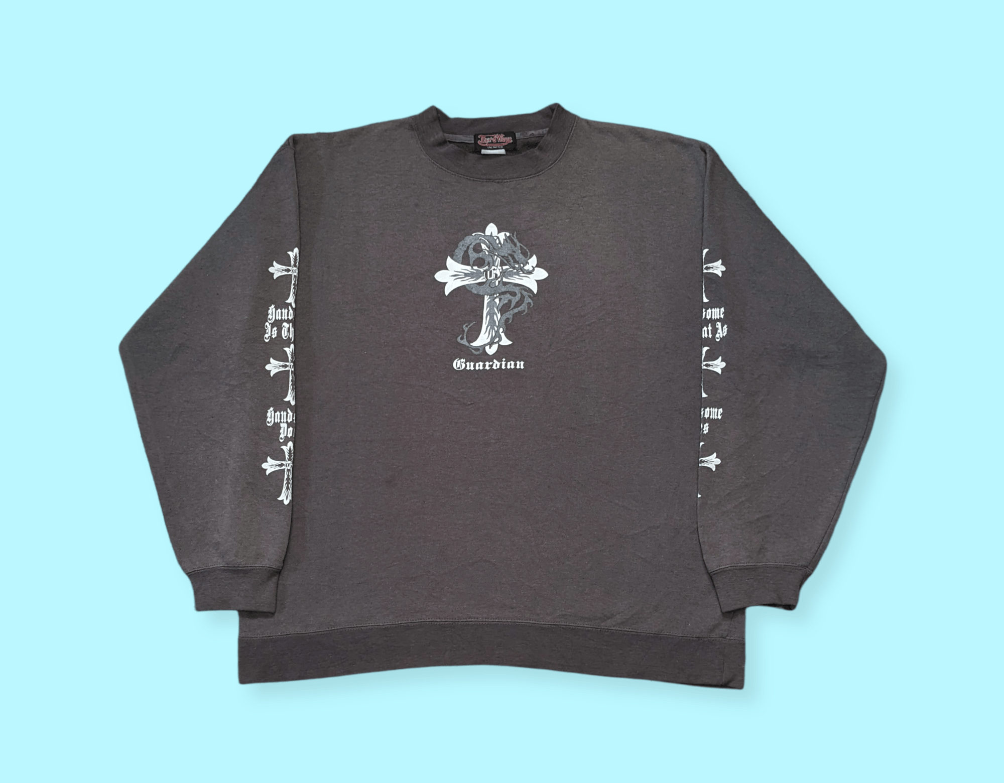 Japanese Brand × Seditionaries × Vintage Vintage Guardian Third Wave Dragon Cross Sweatshirt Size US M / EU 48-50 / 2 - 2 Thumbnail