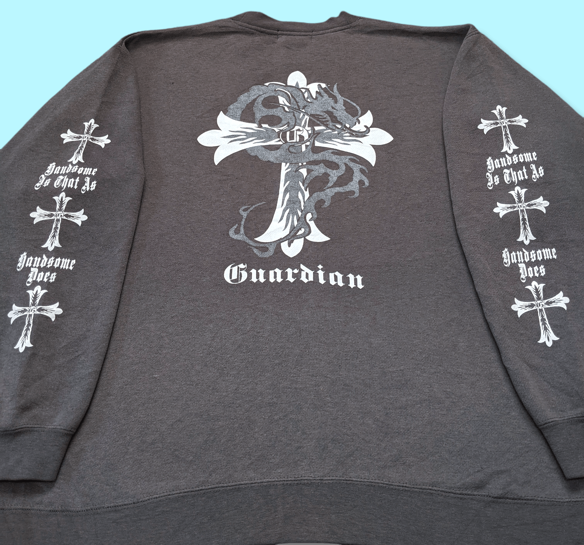 Japanese Brand × Seditionaries × Vintage Vintage Guardian Third Wave Dragon Cross Sweatshirt Size US M / EU 48-50 / 2 - 3 Thumbnail