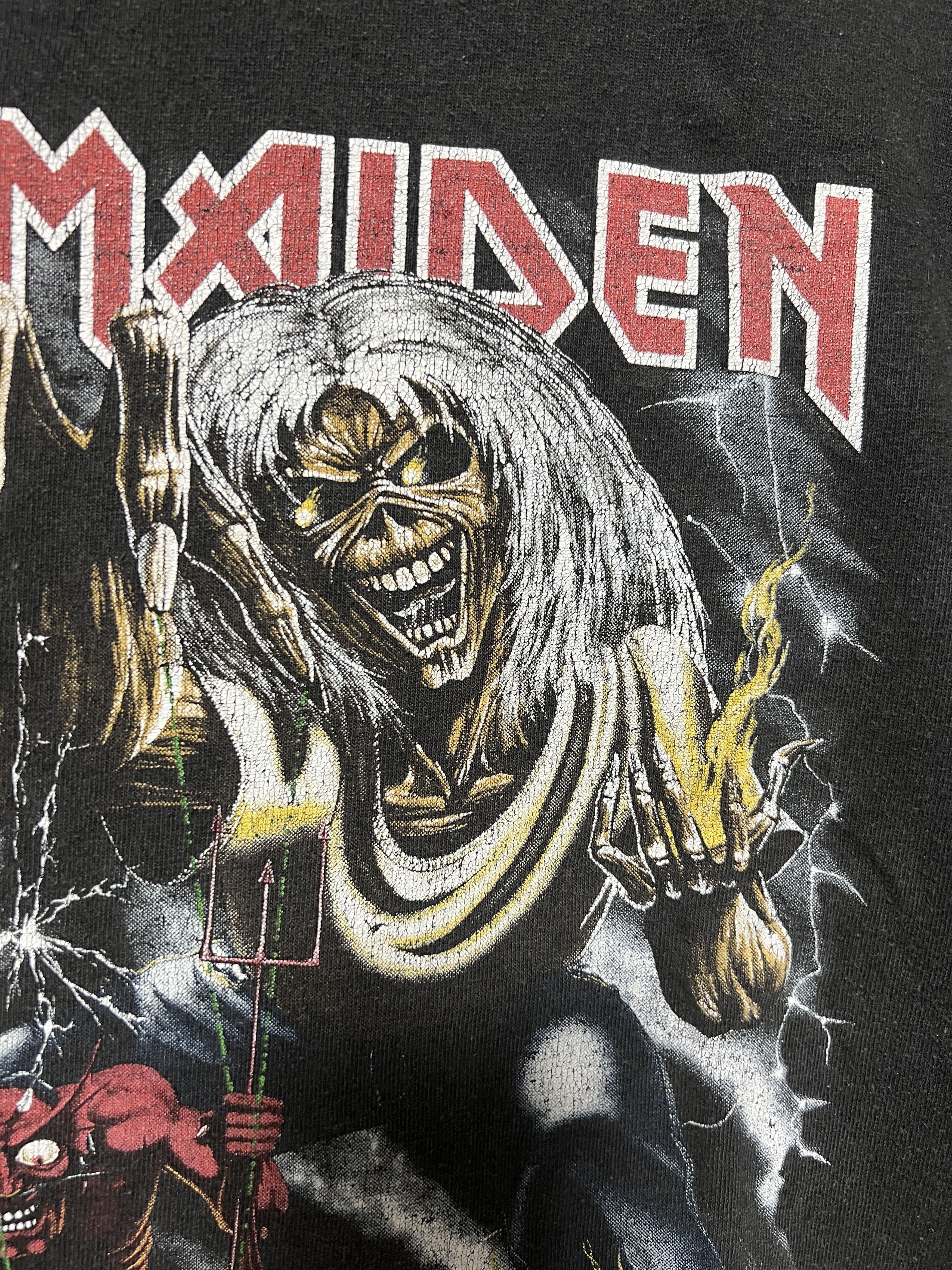 Band Tees Vintage 2010 Iron Maiden Rock Band T-shirt Size US M / EU 48-50 / 2 - 7 Thumbnail