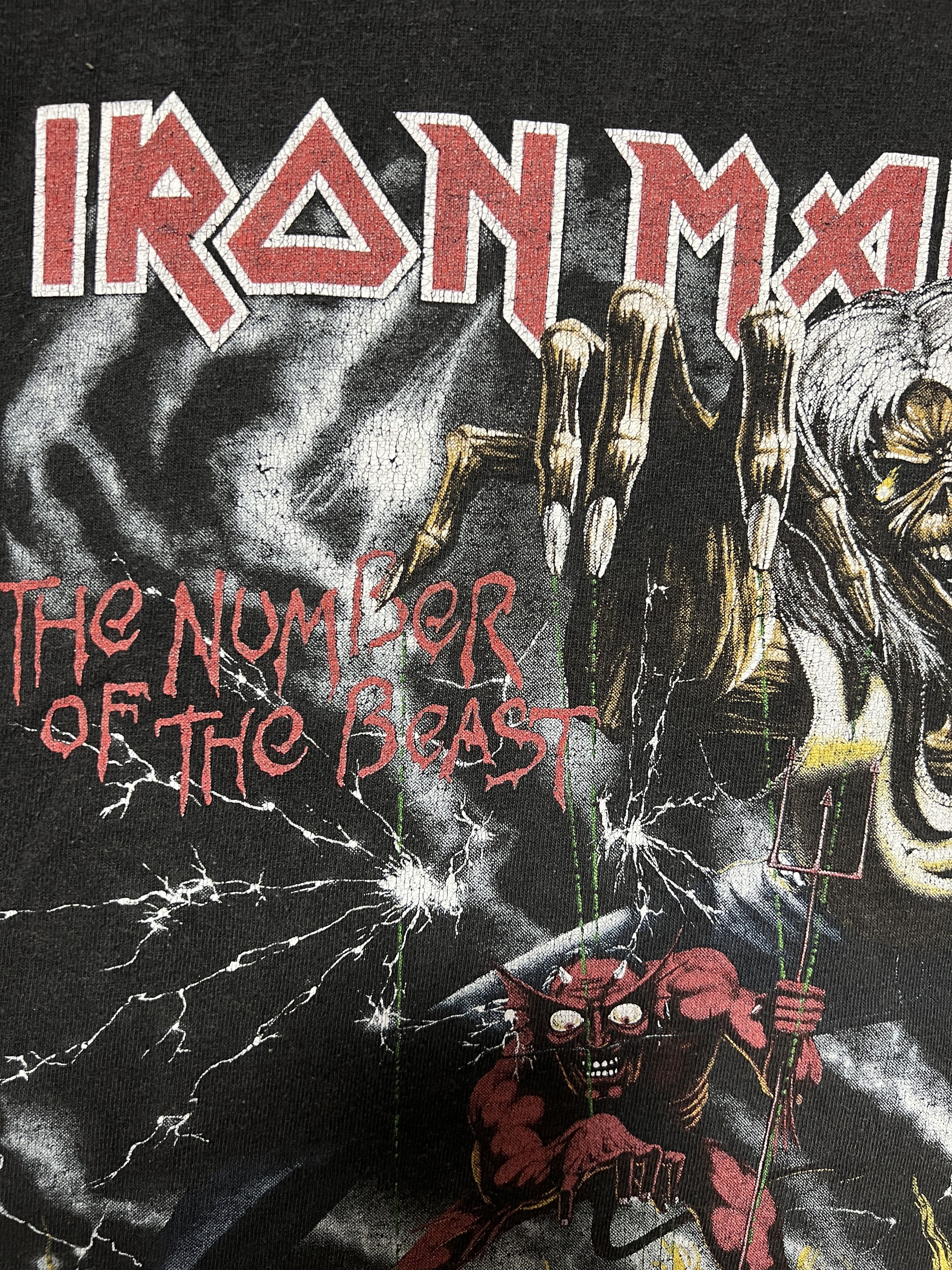 Band Tees Vintage 2010 Iron Maiden Rock Band T-shirt Size US M / EU 48-50 / 2 - 6 Thumbnail