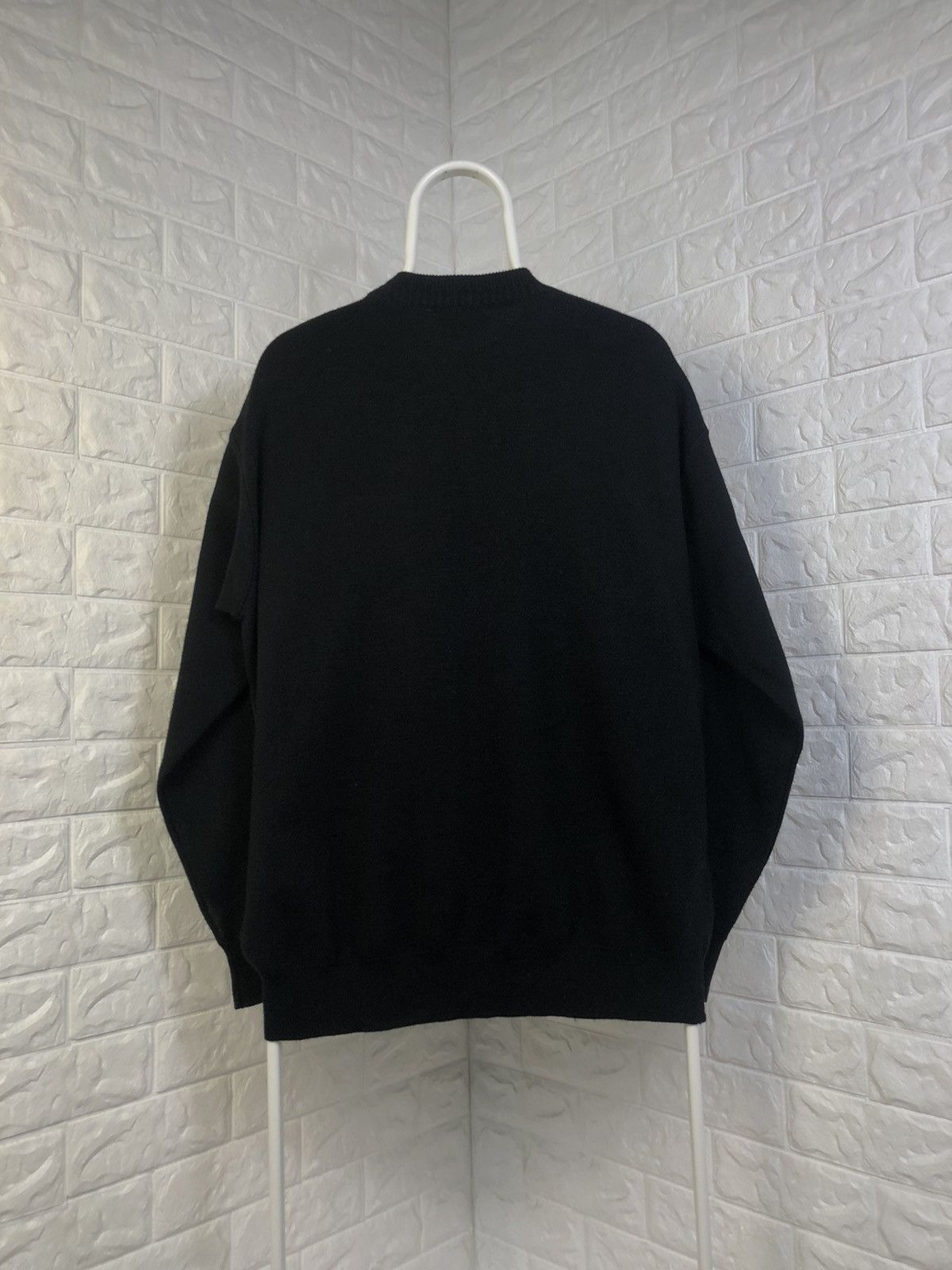 Vintage Borsari Leather sweater Size US XL / EU 56 / 4 - 3 Thumbnail