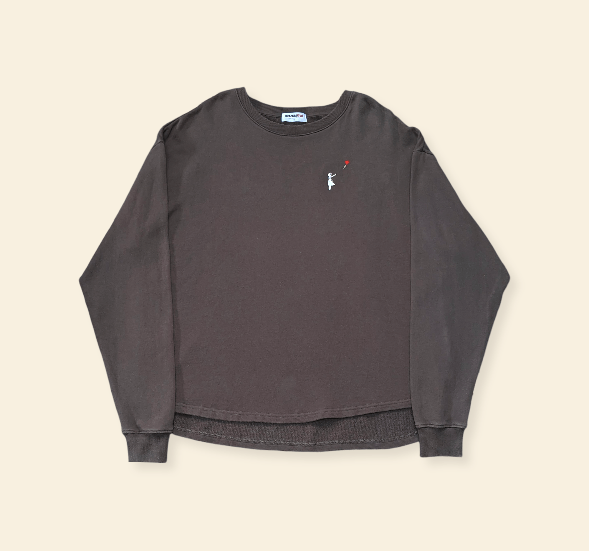 Seditionaries × Vintage Very Rare Vintage Banksy Graffiti Artwork Sweatshirt Size US M / EU 48-50 / 2 - 2 Thumbnail
