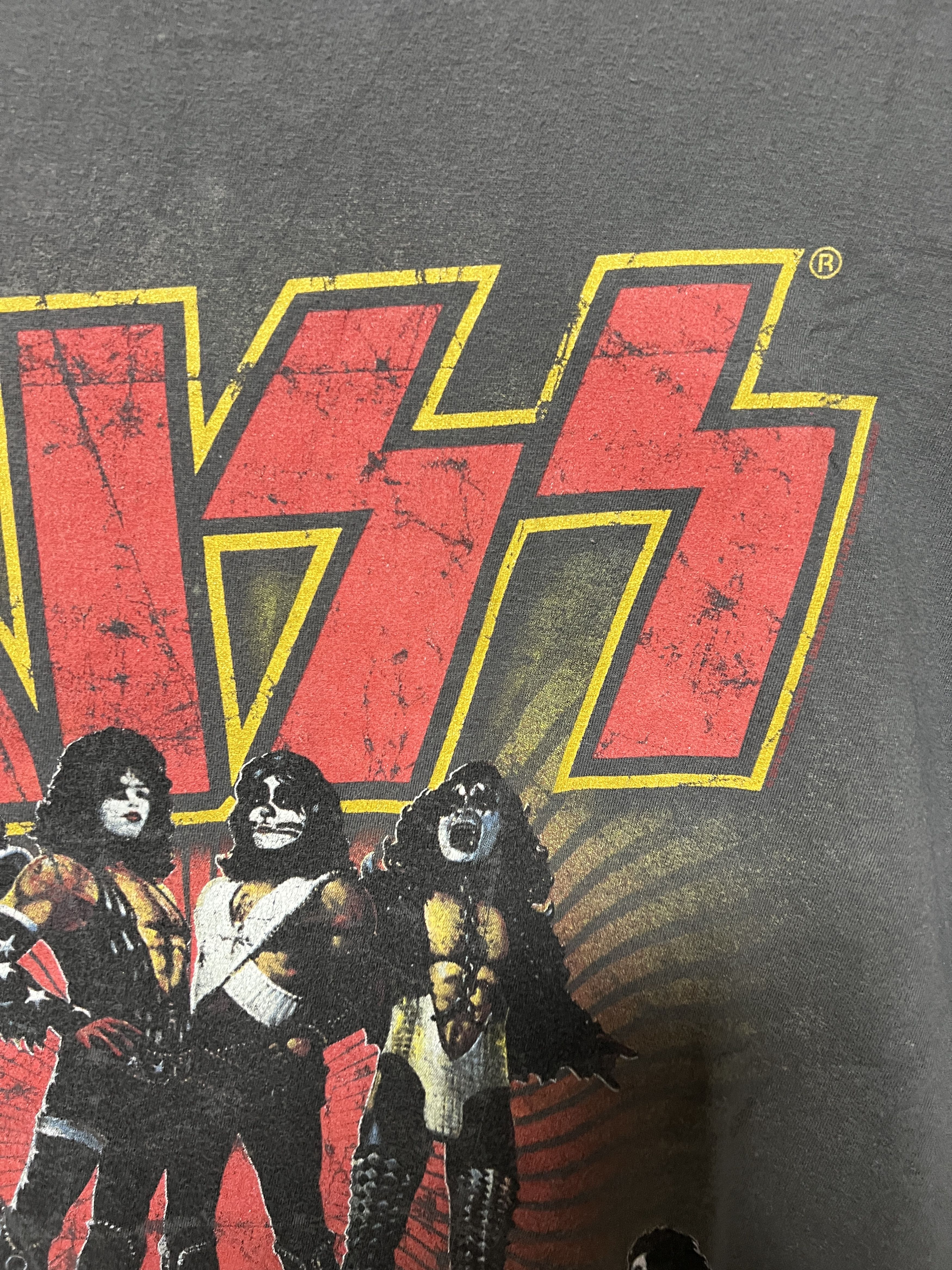 Band Tees Vintage 2012 Kiss Rock Band T-shirt Size US L / EU 52-54 / 3 - 8 Thumbnail