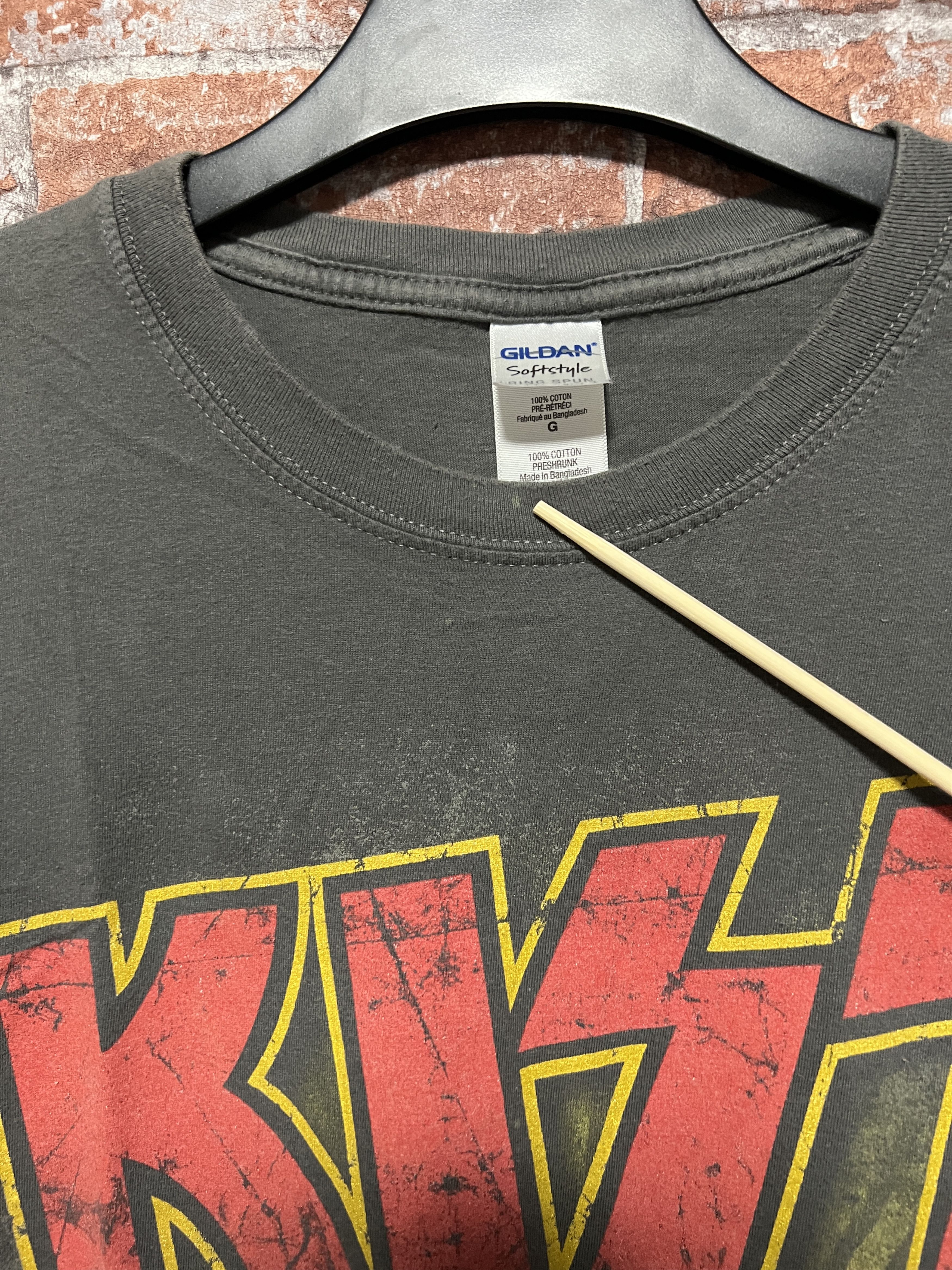 Band Tees Vintage 2012 Kiss Rock Band T-shirt Size US L / EU 52-54 / 3 - 4 Thumbnail