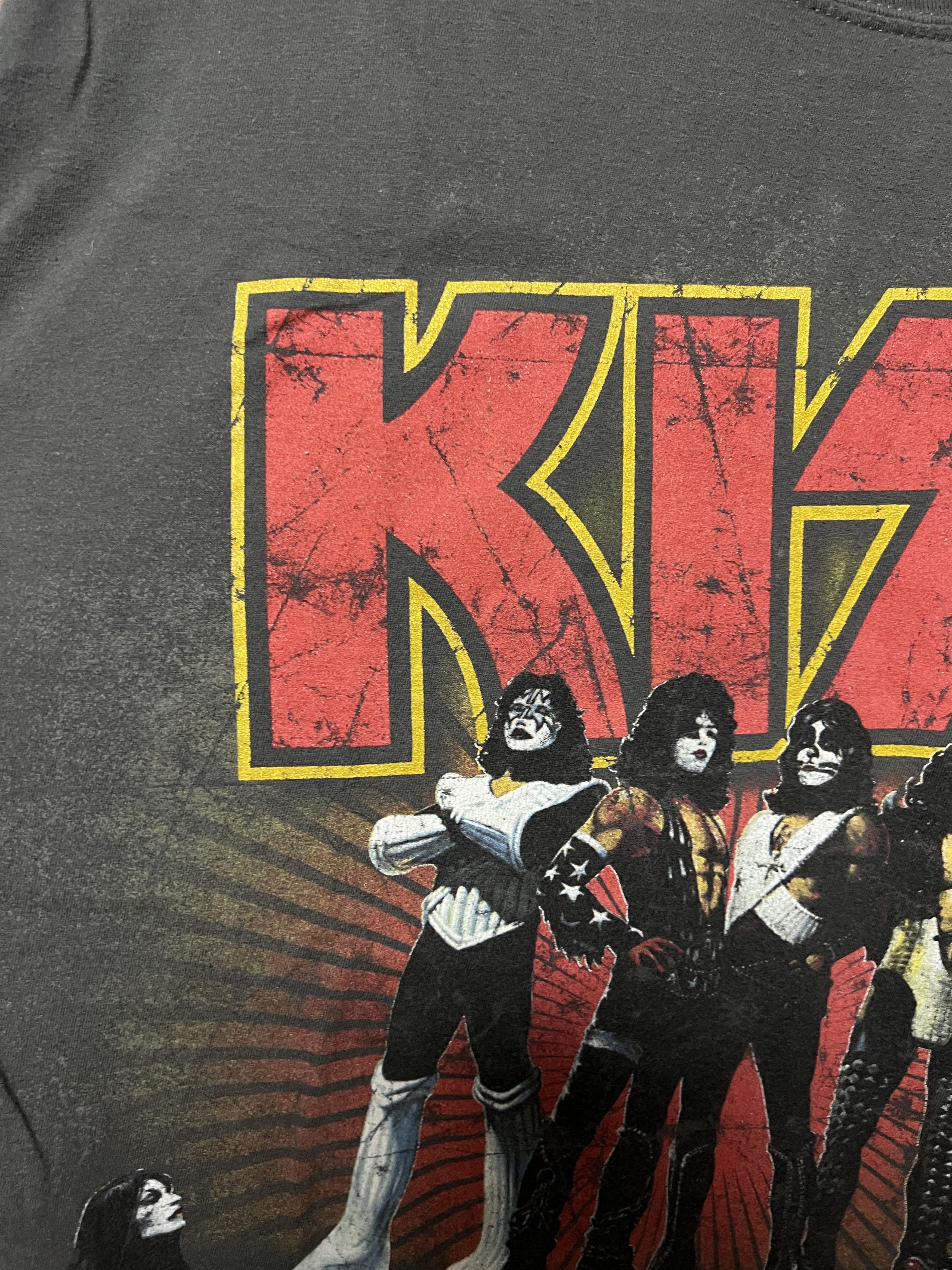Band Tees Vintage 2012 Kiss Rock Band T-shirt Size US L / EU 52-54 / 3 - 7 Thumbnail