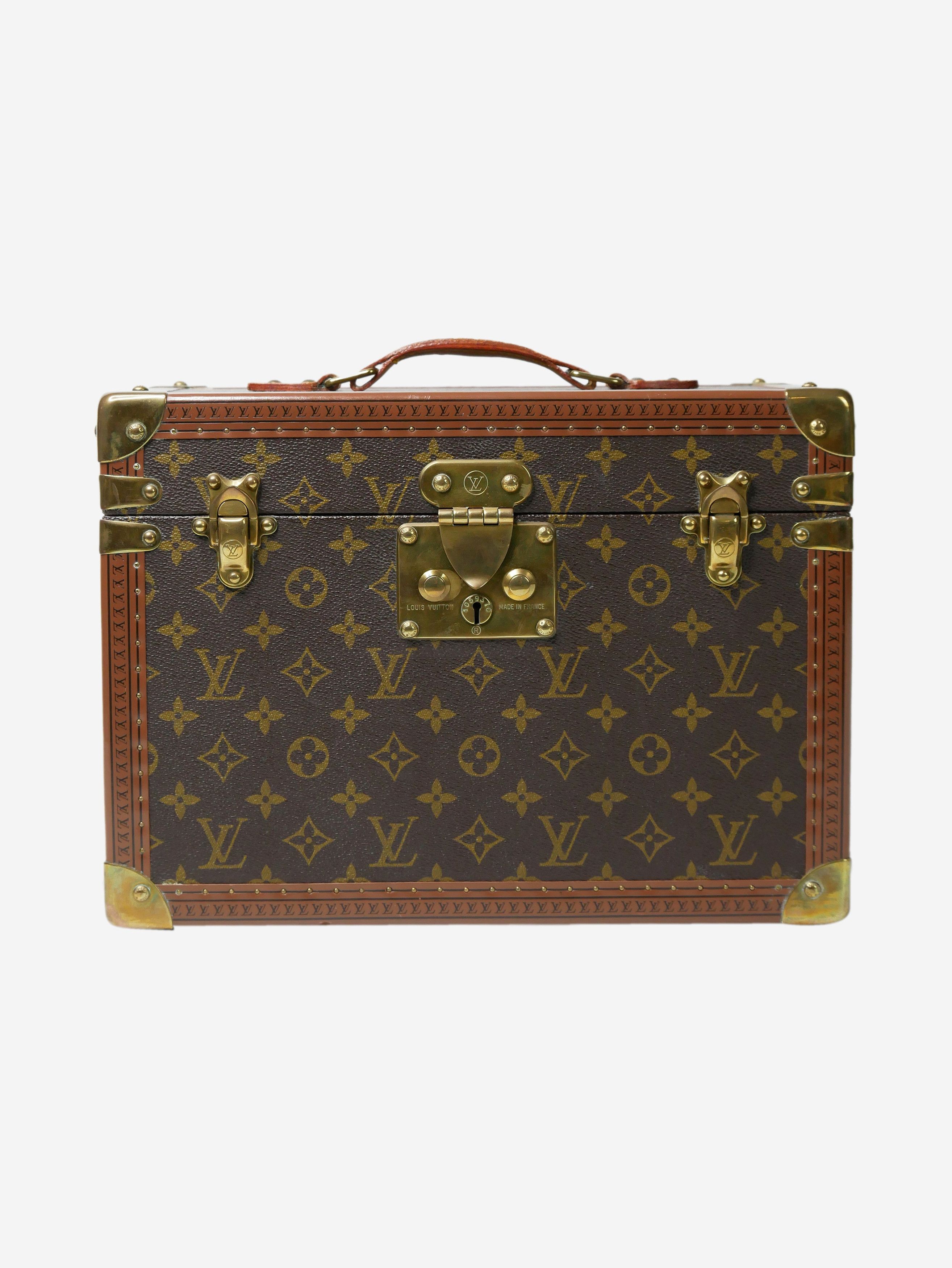 Brown Monogram Boite Pharmacie Trunk