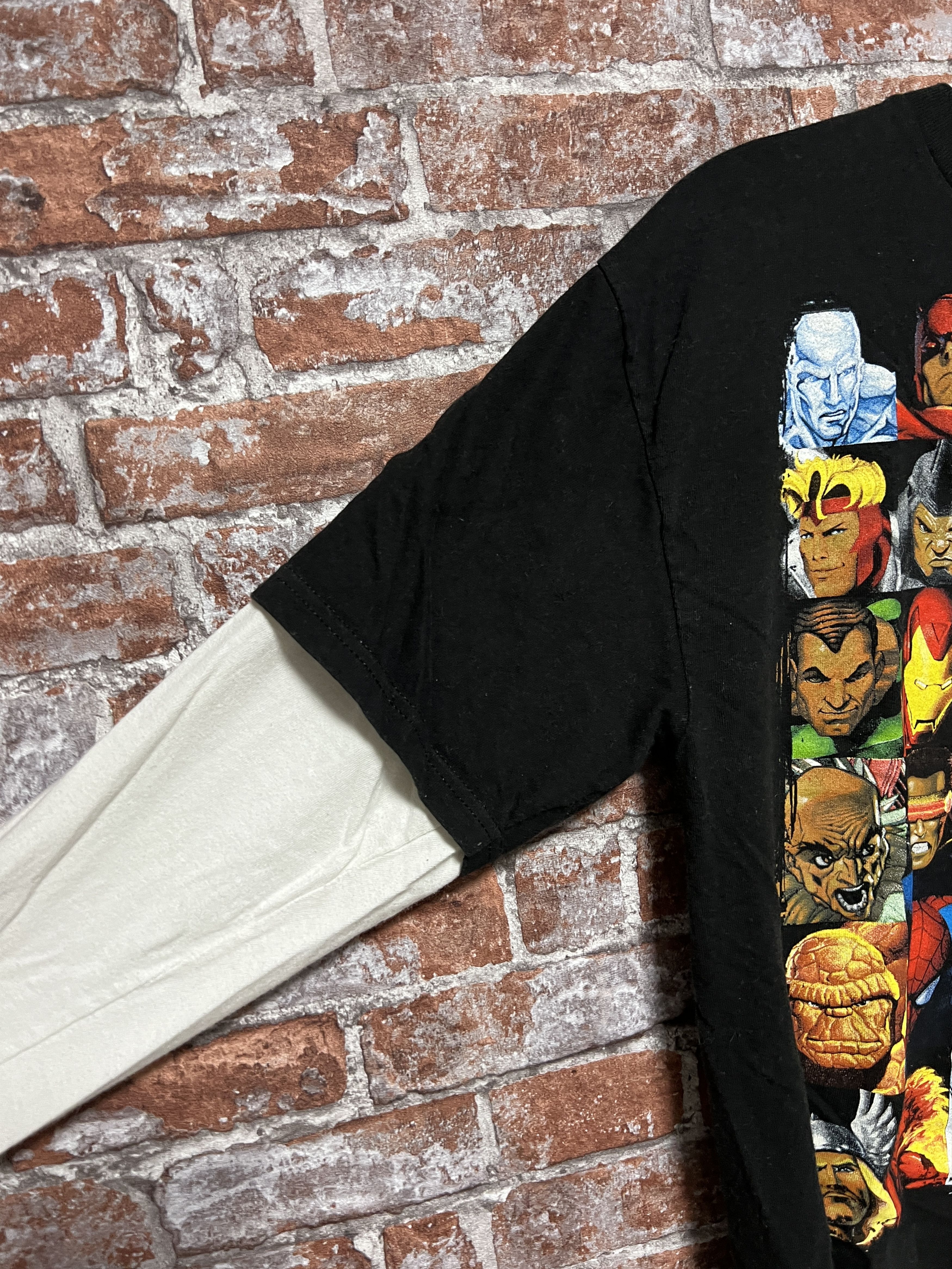 Marvel Comics Vintage 2000s Marvel Comics Mad Engine Long Sleeve Shirt Size US M / EU 48-50 / 2 - 4 Thumbnail
