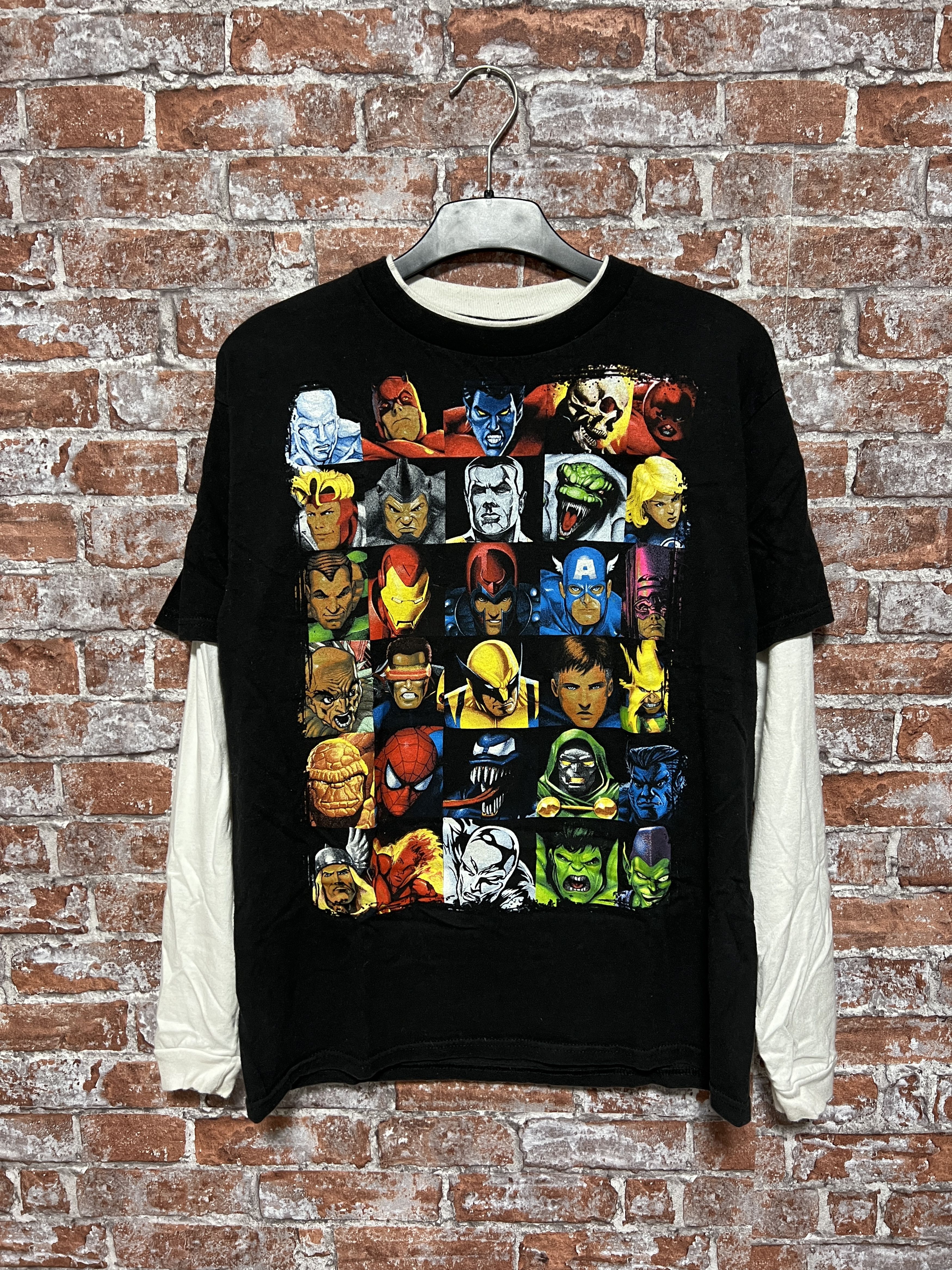 Marvel Comics Vintage 2000s Marvel Comics Mad Engine Long Sleeve Shirt Size US M / EU 48-50 / 2 - 1 Thumbnail