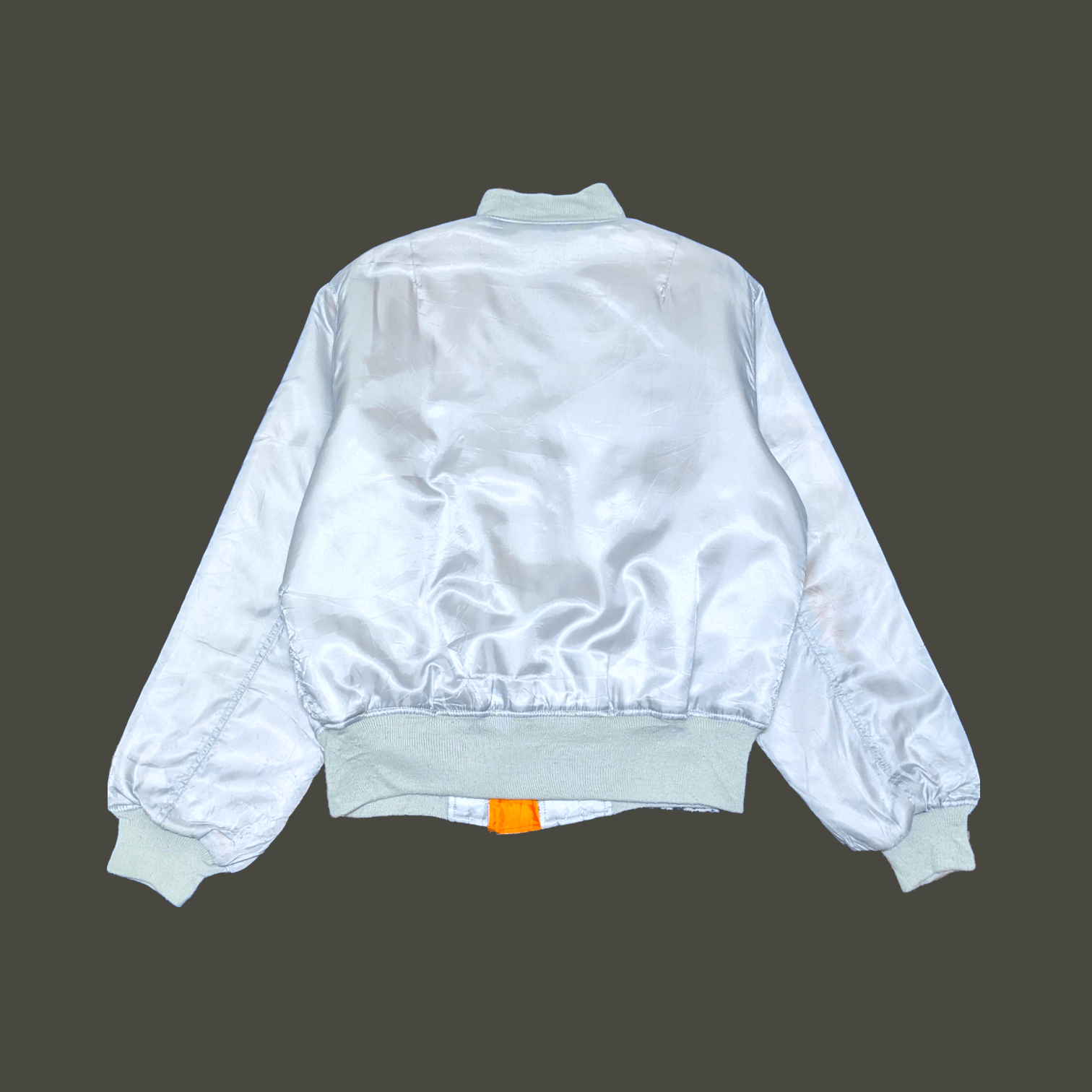 Japanese Brand × Vintage Vintage 90s Japanese MA 1 Style Flight Bomber Jacket Size US M / EU 48-50 / 2 - 2 Thumbnail