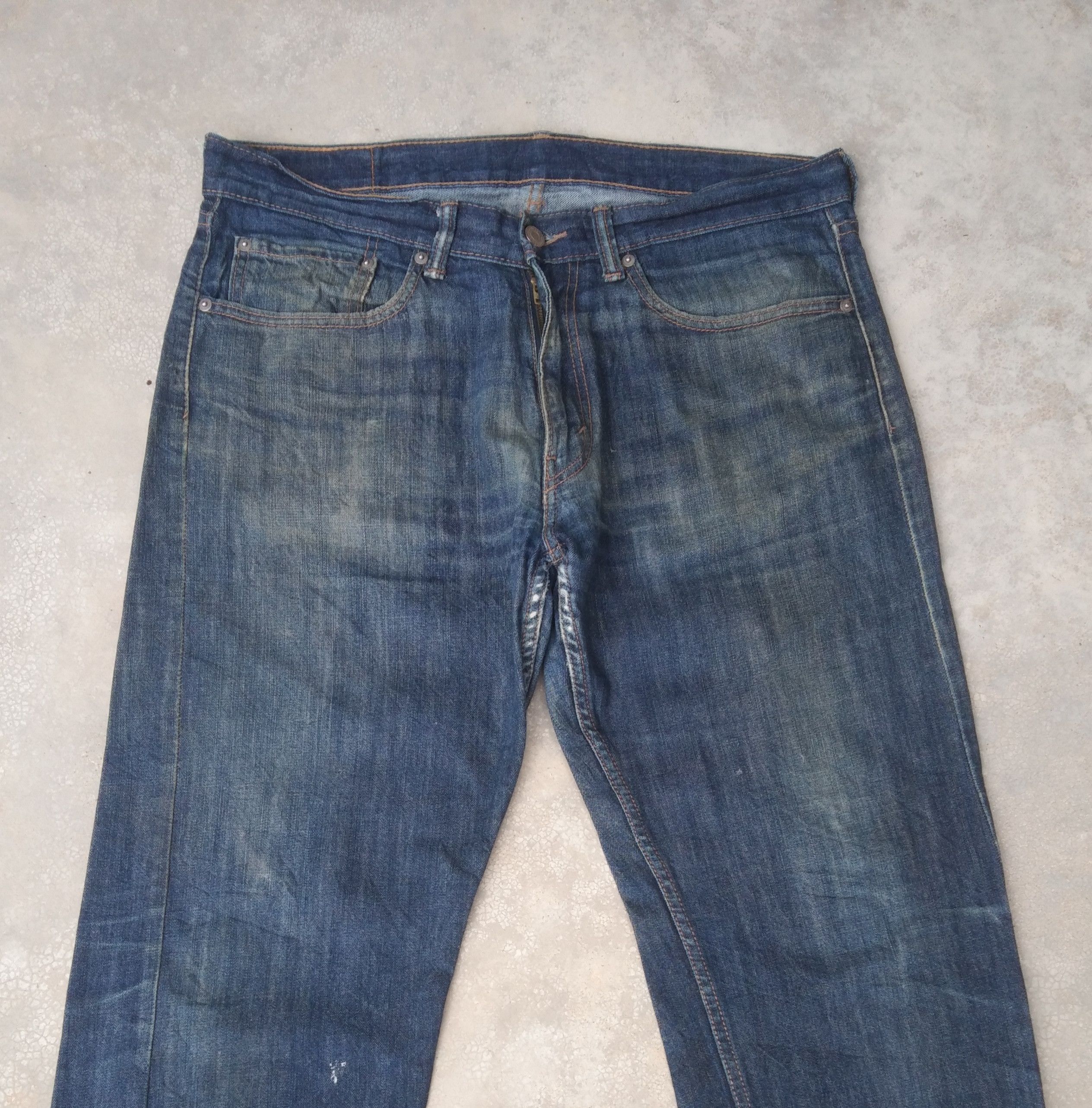 Vintage Levi's Jeans 505 Distressed Denim 34x30