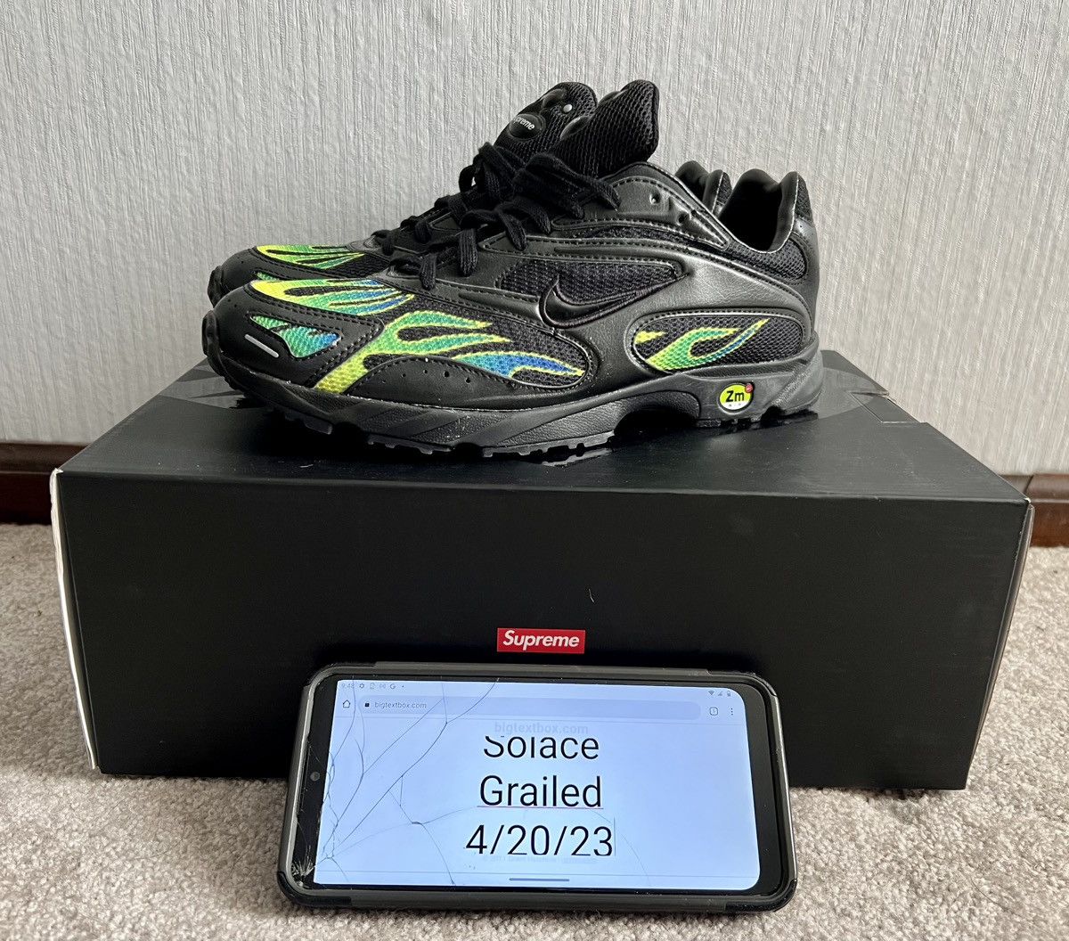 brown and black air max