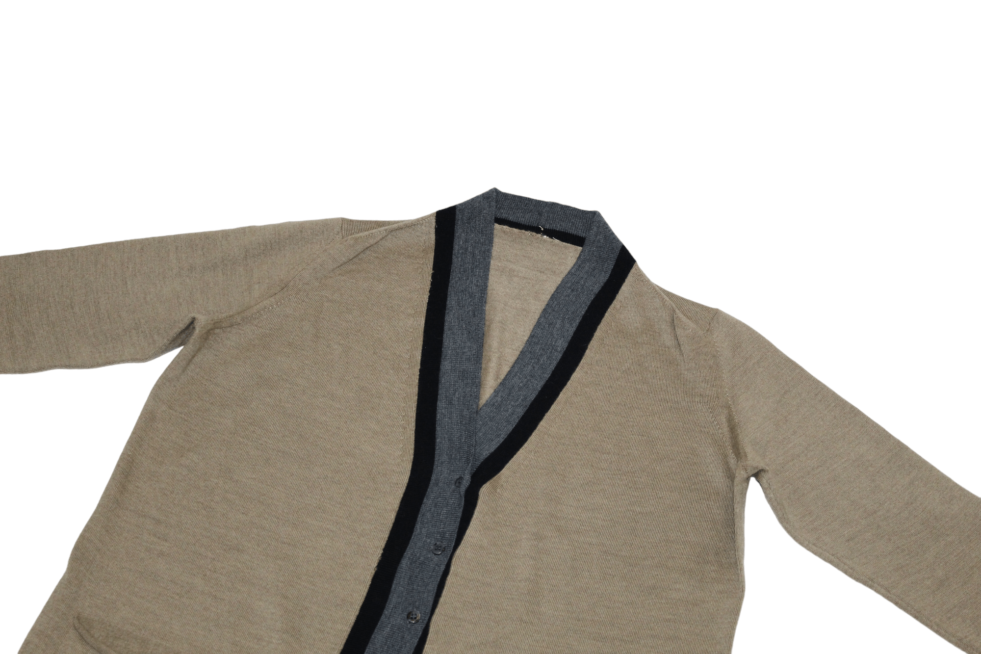 Antonio Marras Antonio Marras v-neck long line virgin wool cardigan Size L / US 10 / IT 46 - 4 Thumbnail