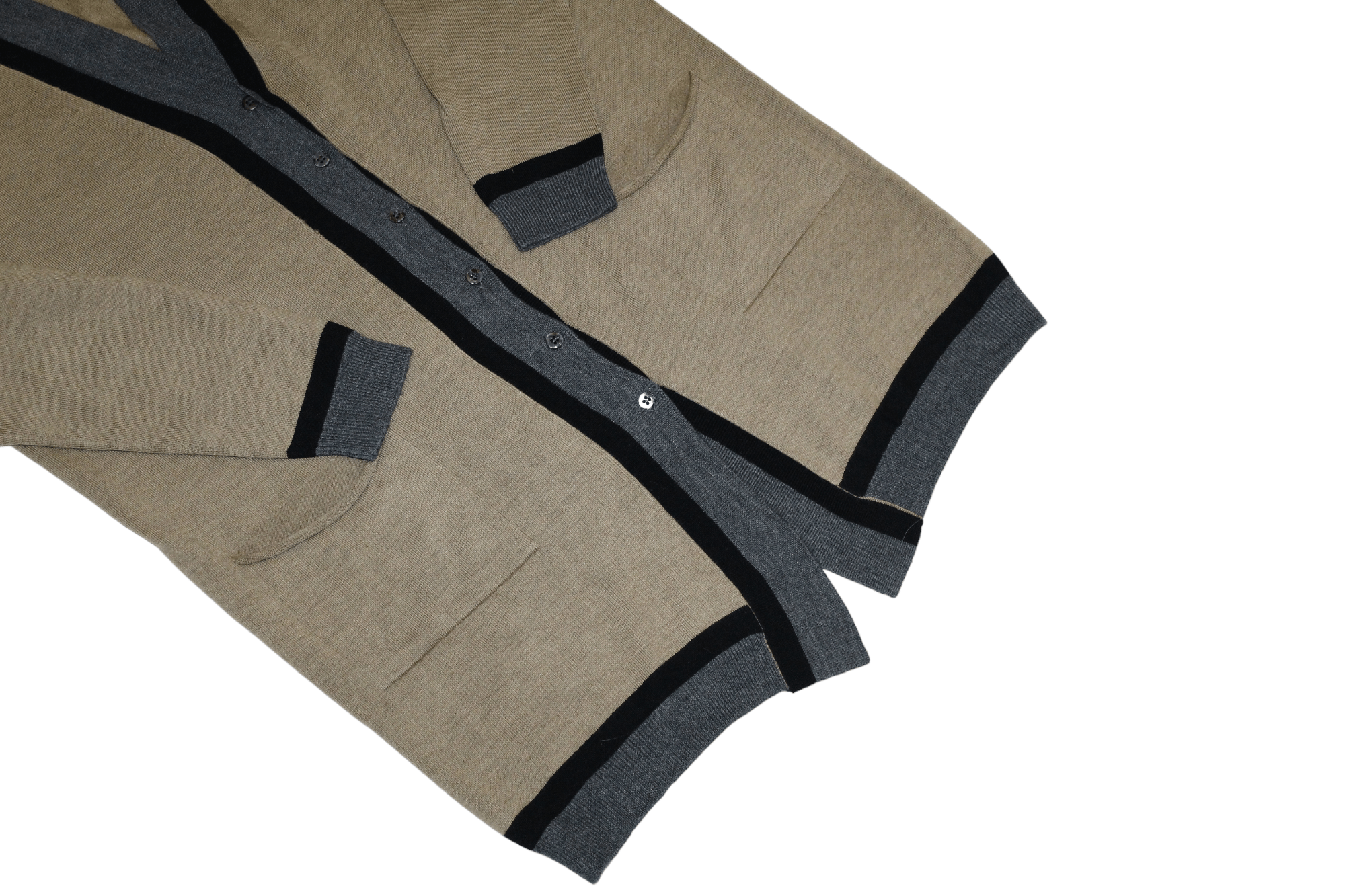 Antonio Marras Antonio Marras v-neck long line virgin wool cardigan Size L / US 10 / IT 46 - 6 Thumbnail