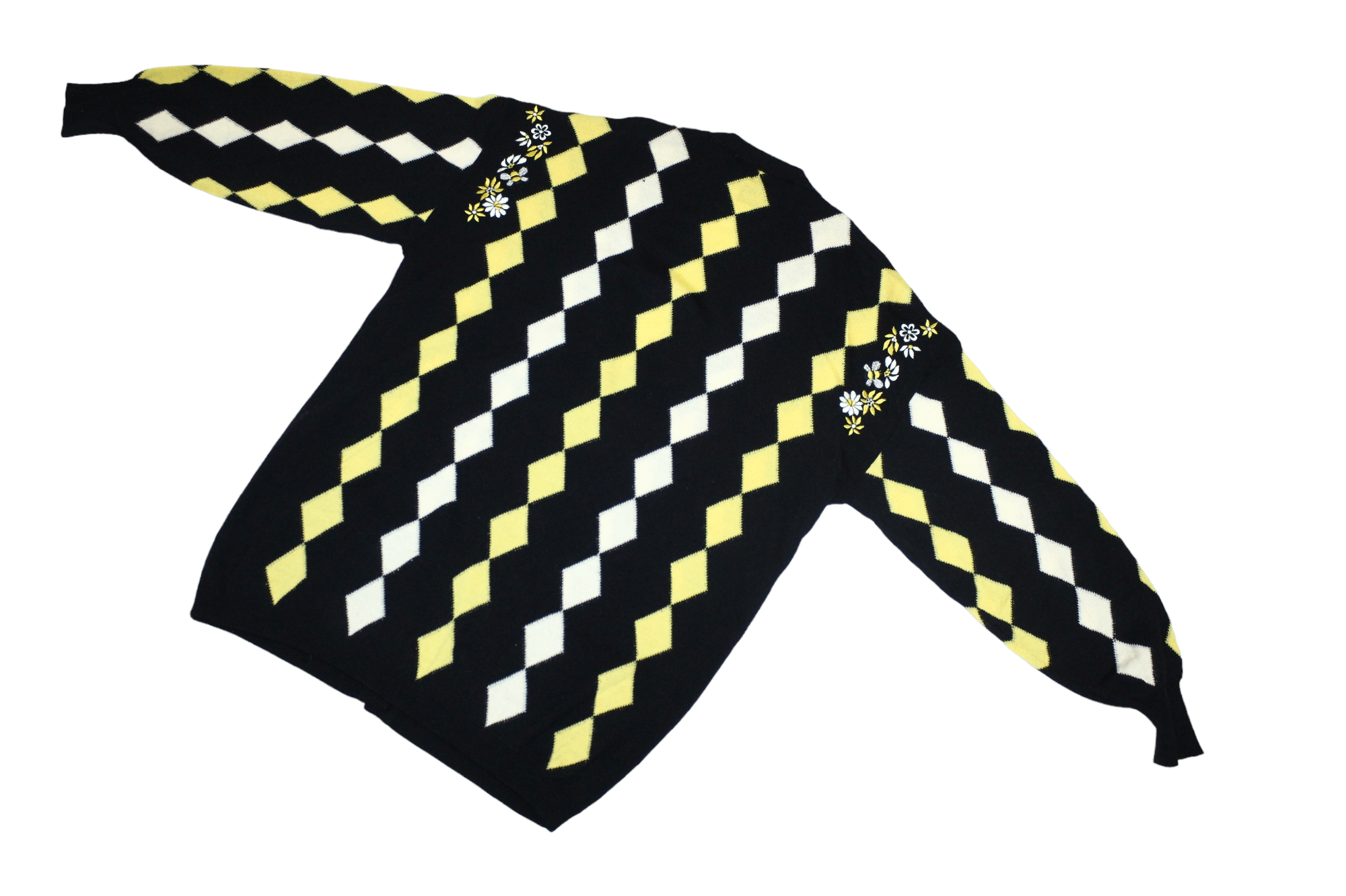 Escada Sport Escada by Margaretha Ley geometric patterns knit cardigan Size M / US 6-8 / IT 42-44 - 9 Thumbnail