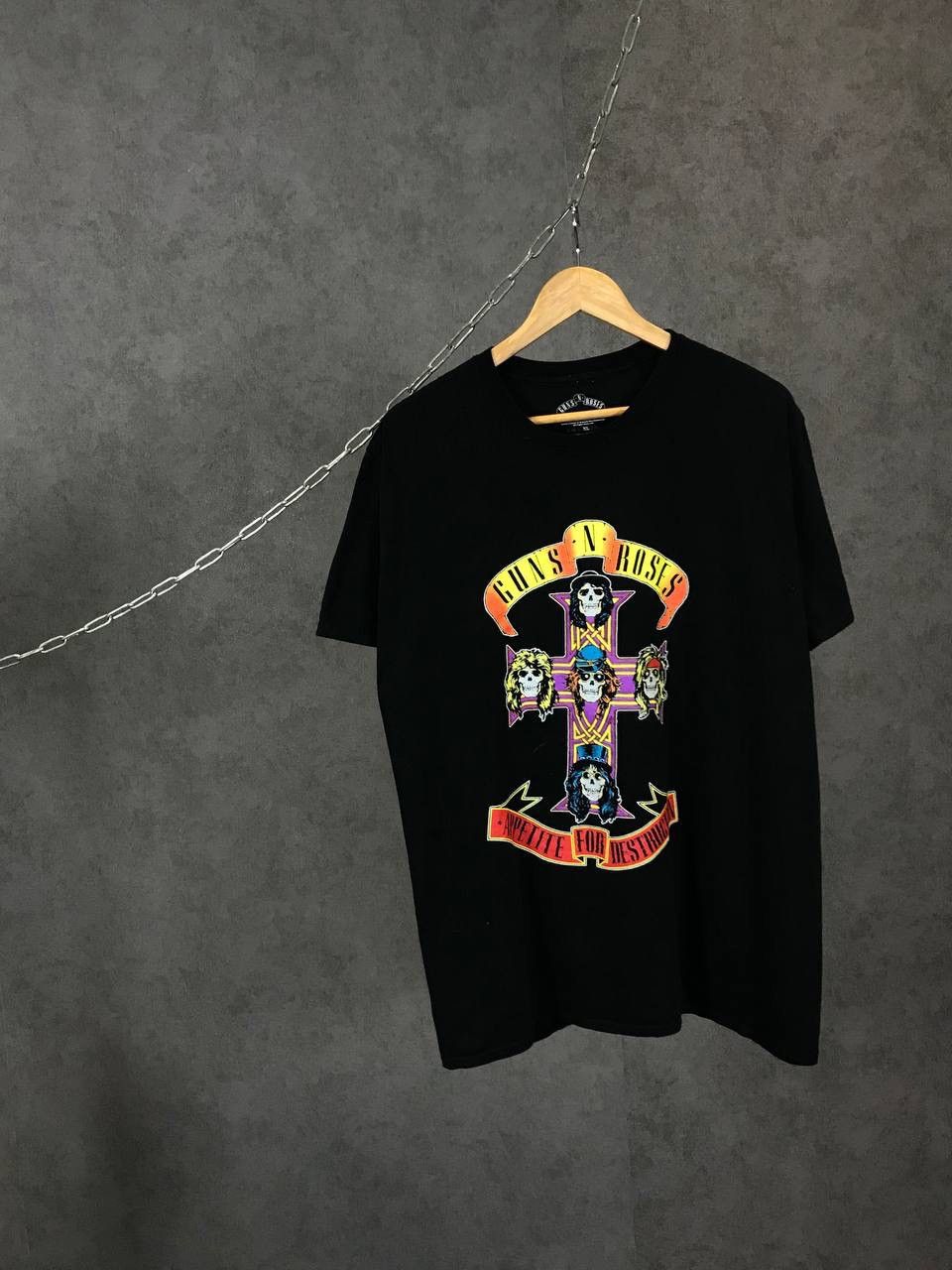 Band Tees Guns N Roses rock band tee Size US XL / EU 56 / 4 - 1 Thumbnail