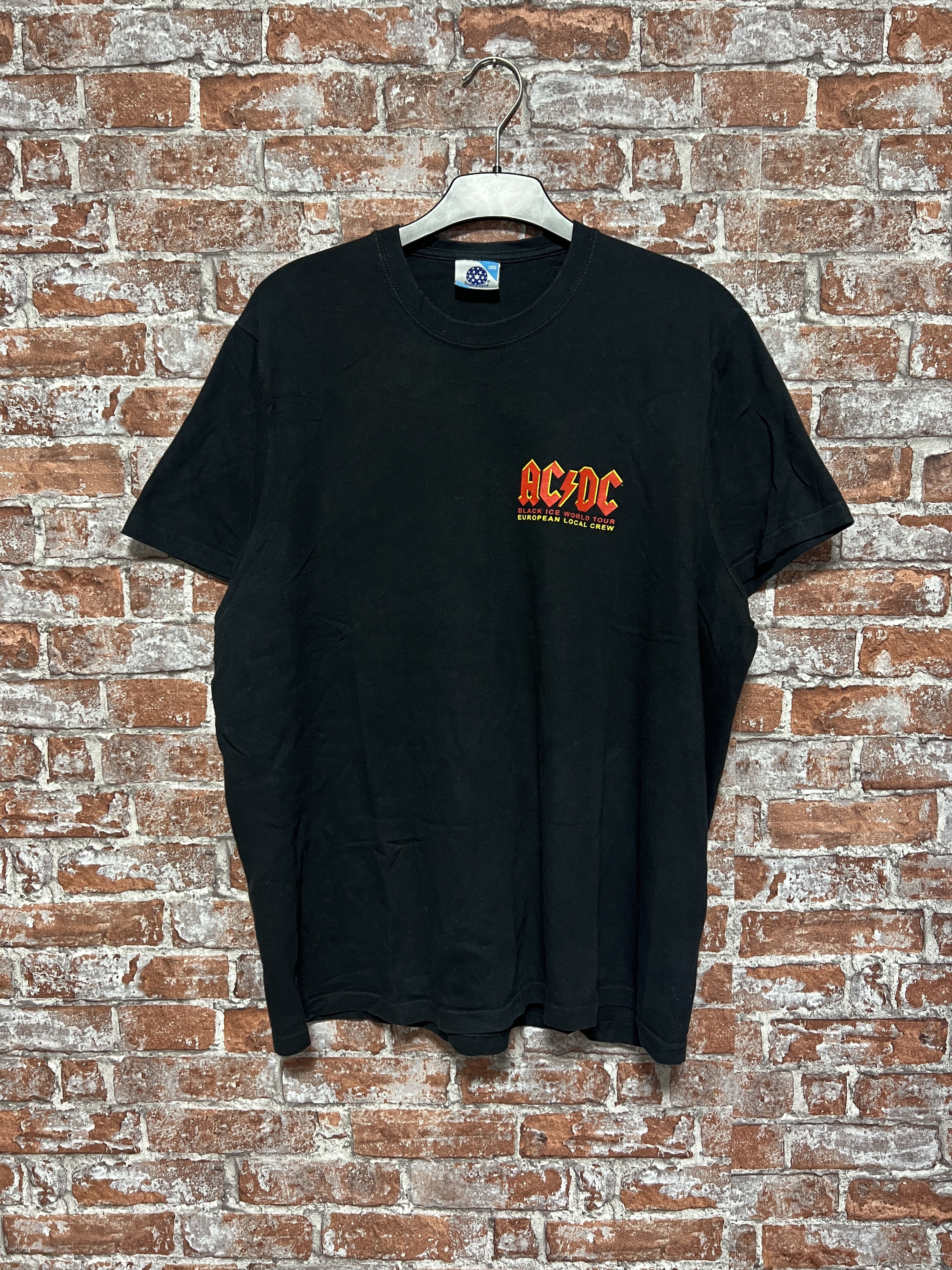 Band Tees × Vintage AC DC 00s Black Ice vintage tour tee | Grailed