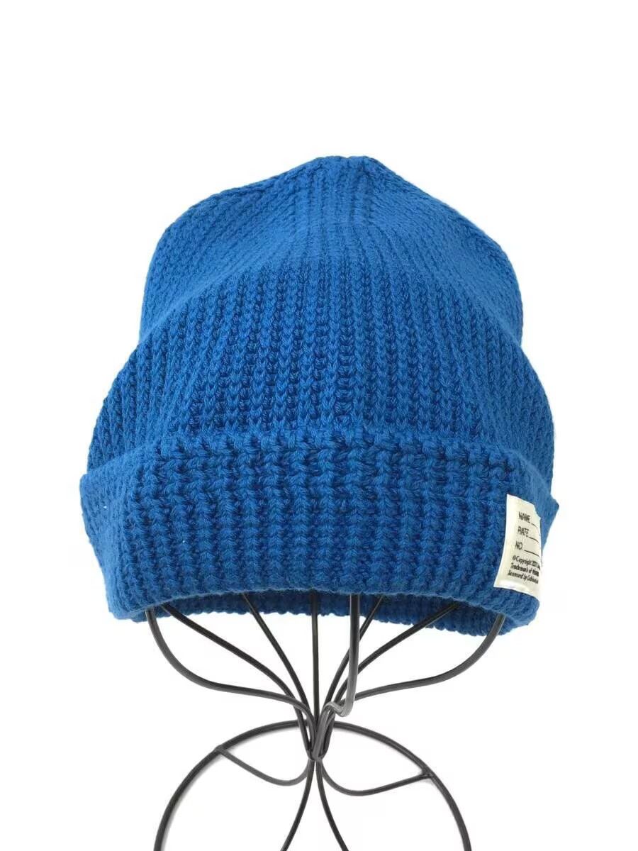 Visvim Name Tag Ribbed Knit Beanie | Grailed