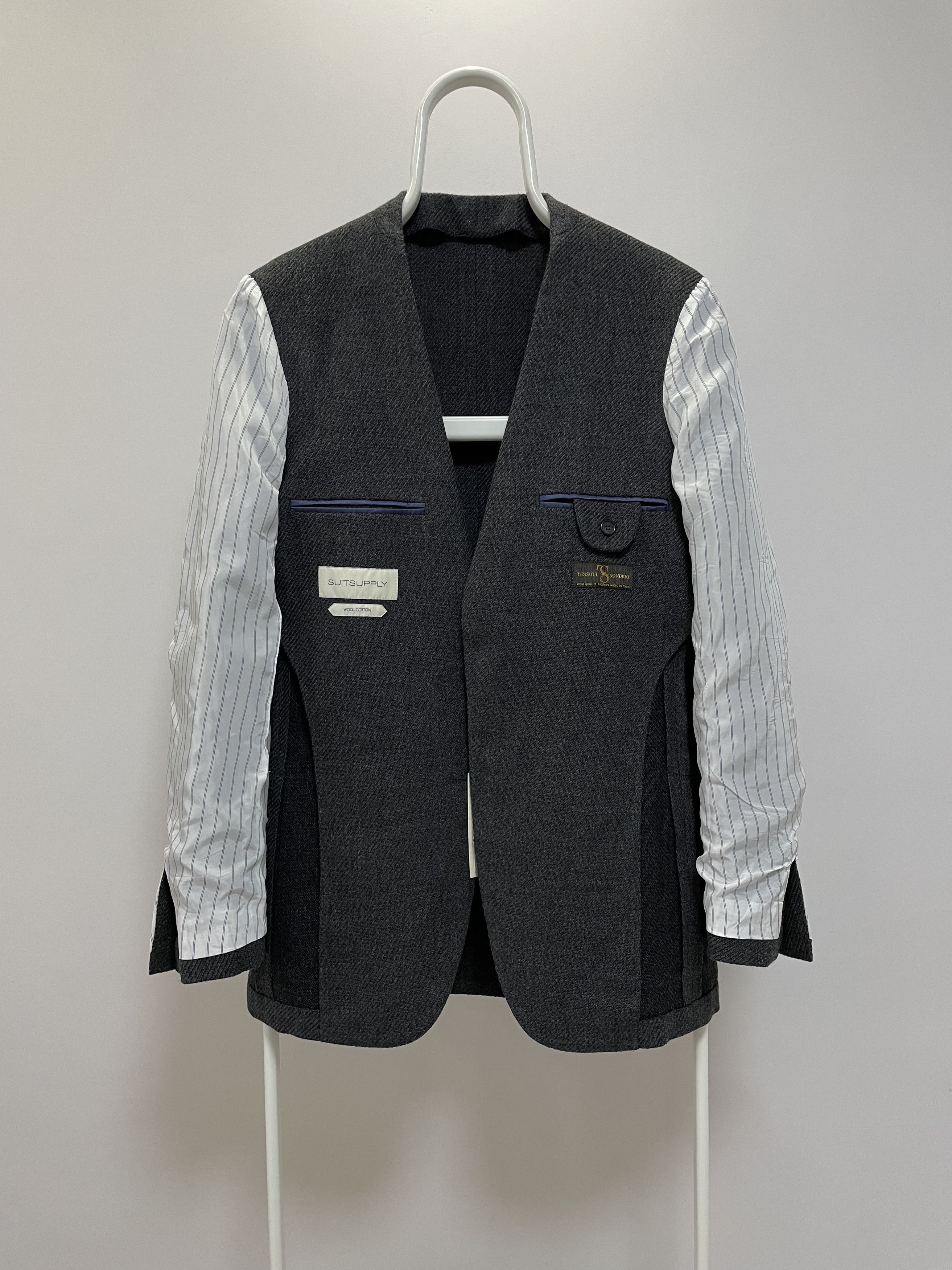 Suitsupply SUITSUPPLY Havana Unlined Blazer Jacket Wool Coat Traveller Size 38L - 4 Thumbnail