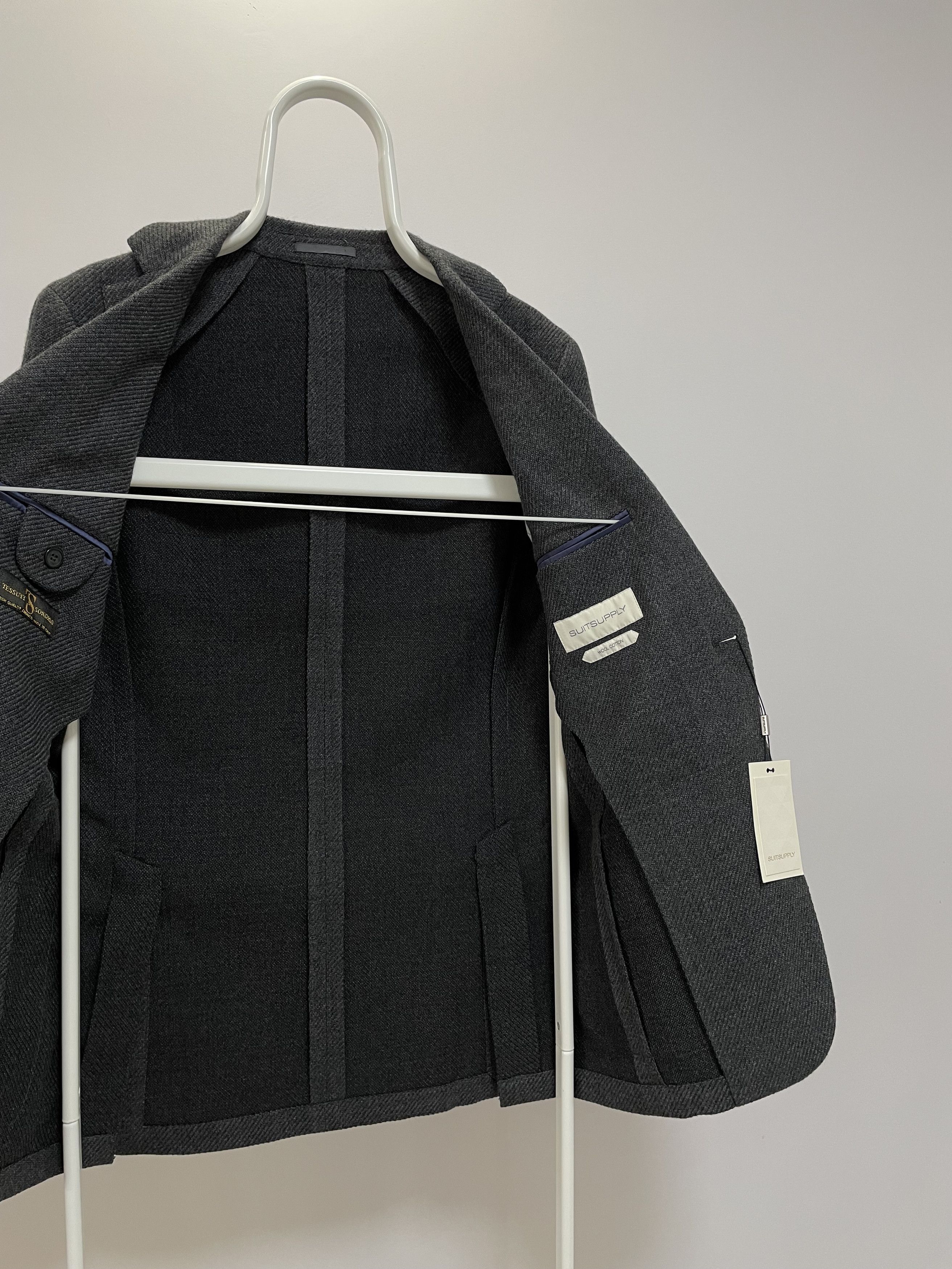 Suitsupply SUITSUPPLY Havana Unlined Blazer Jacket Wool Coat Traveller Size 38L - 10 Thumbnail