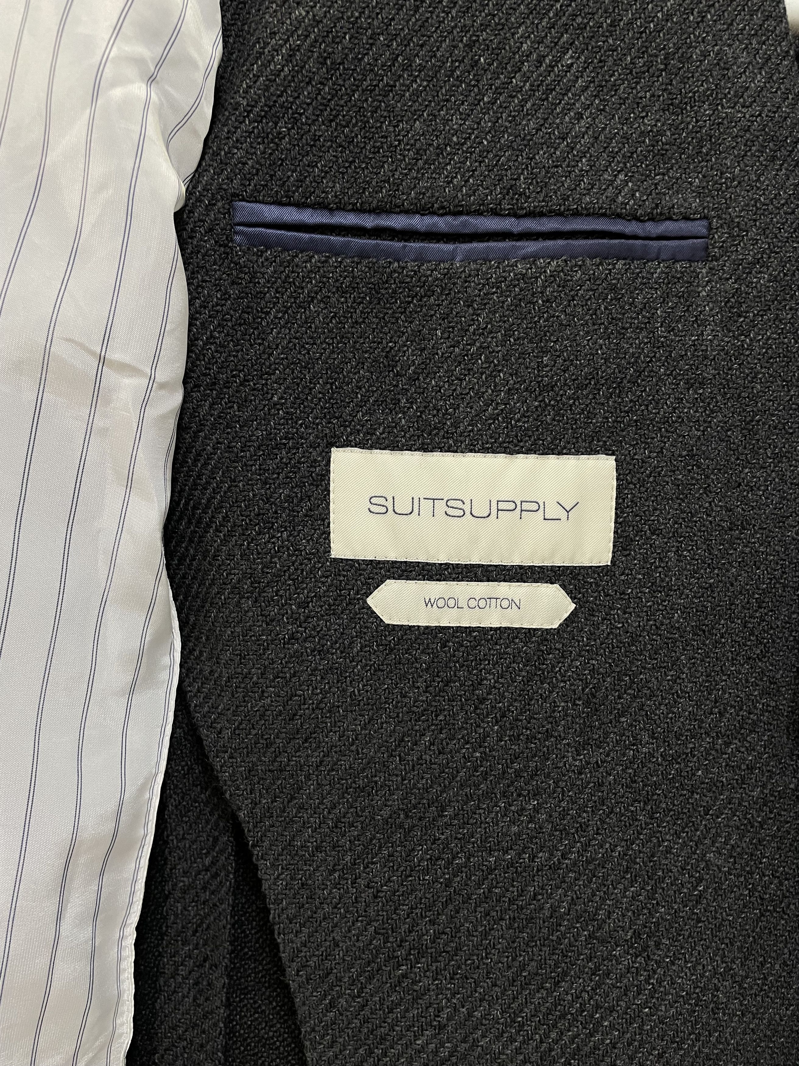 Suitsupply SUITSUPPLY Havana Unlined Blazer Jacket Wool Coat Traveller Size 38L - 12 Thumbnail