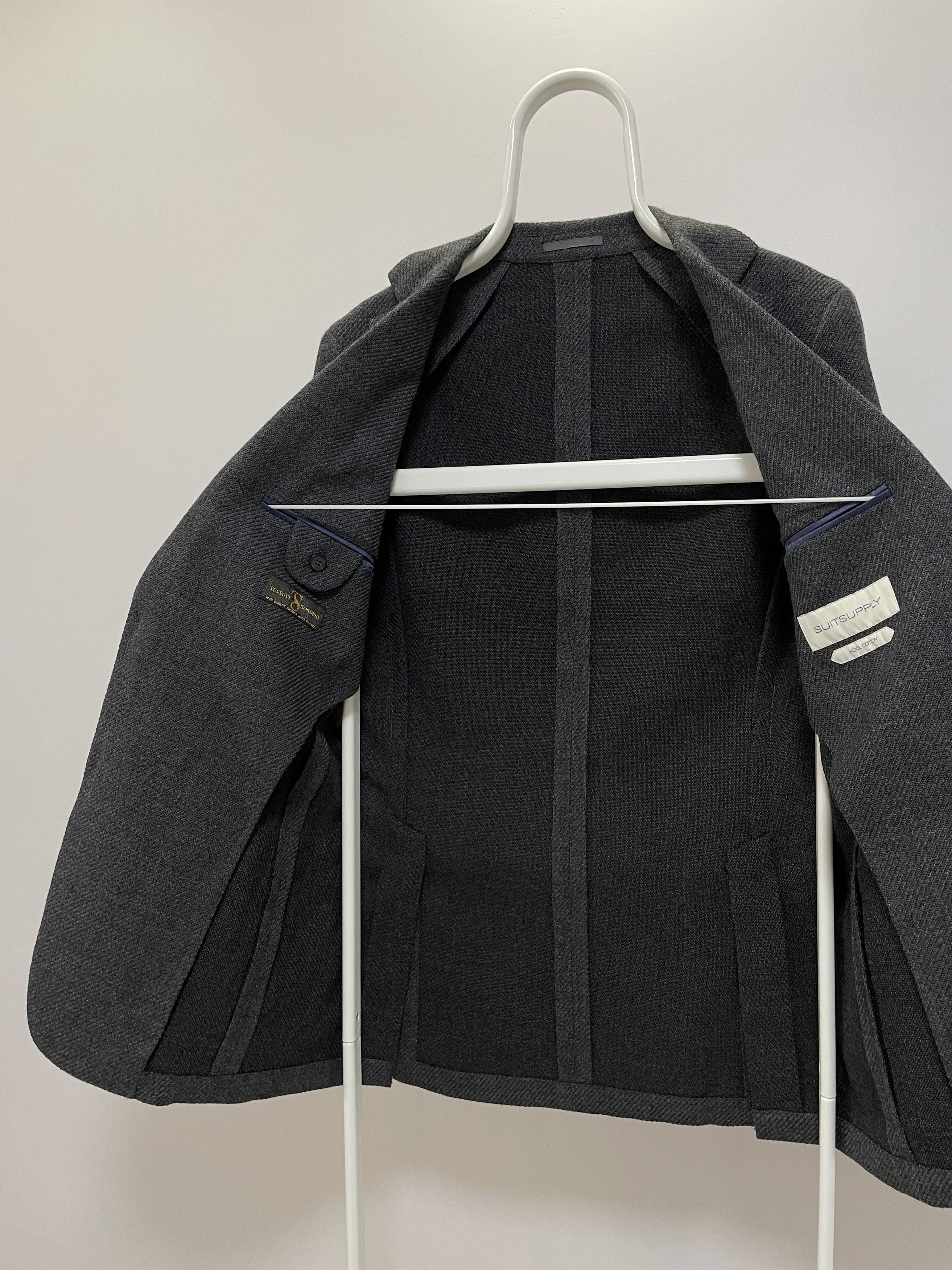Suitsupply SUITSUPPLY Havana Unlined Blazer Jacket Wool Coat Traveller Size 38L - 9 Thumbnail