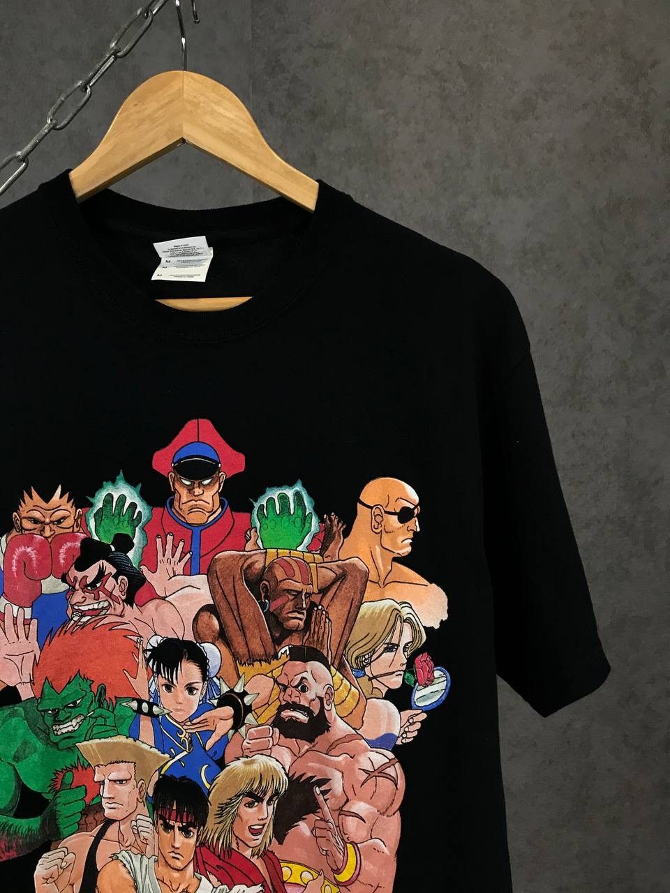 The Game Street Fighter vintage cult game tee Size US M / EU 48-50 / 2 - 2 Thumbnail