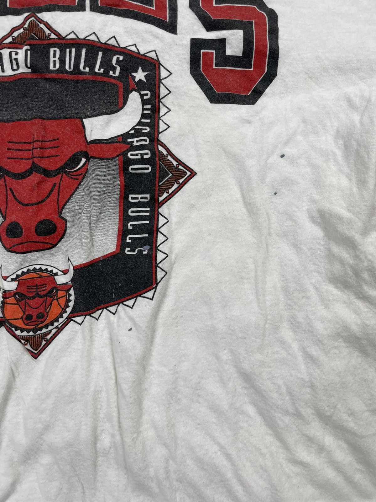 NBA × Vintage Vintage 1990s Chicago Bulls NBA Tee (Michael Jordan) Size US XL / EU 56 / 4 - 3 Thumbnail