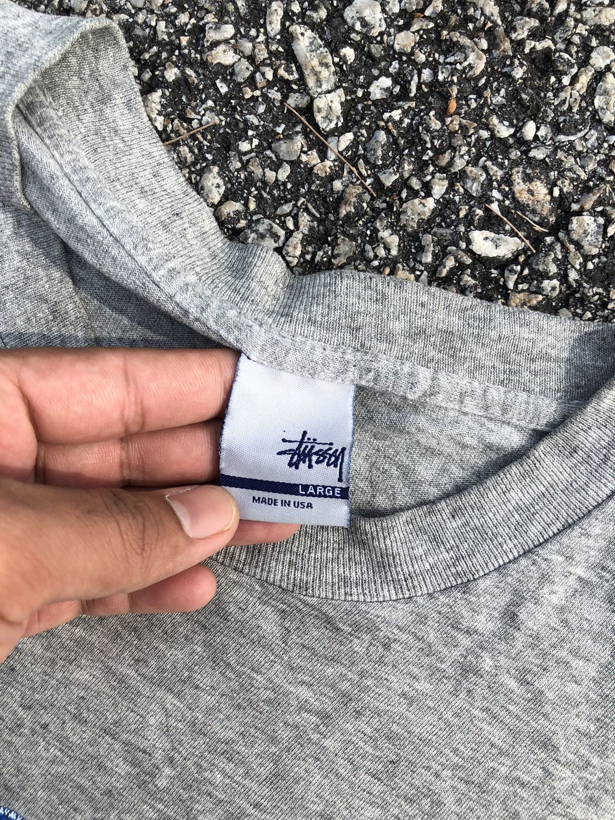 Stussy Vintage 90s Stussy N'4 Single Stich Tshirt Size US L / EU 52-54 / 3 - 5 Thumbnail