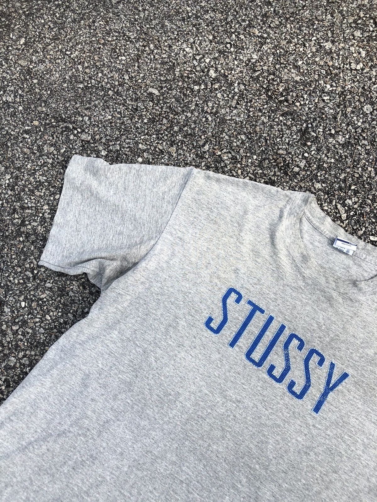 Stussy Vintage 90s Stussy N'4 Single Stich Tshirt Size US L / EU 52-54 / 3 - 3 Thumbnail