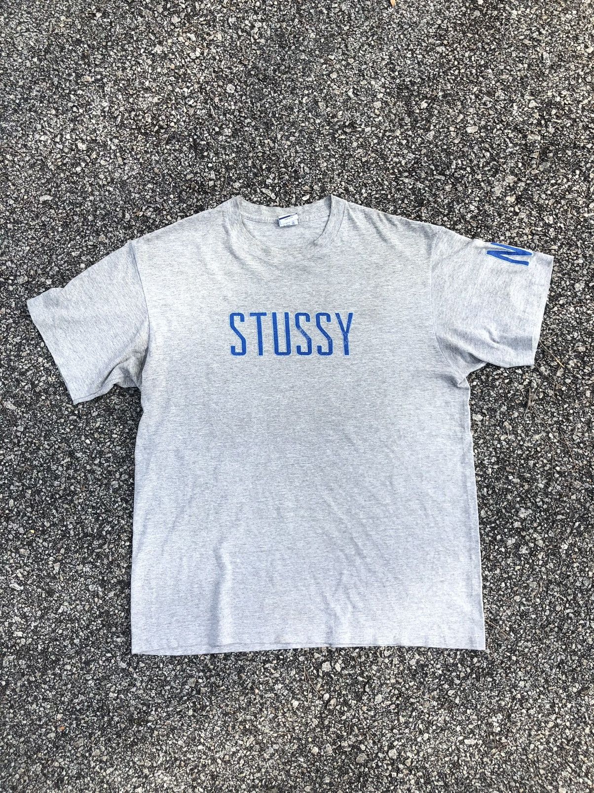 Stussy Vintage 90s Stussy N'4 Single Stich Tshirt Size US L / EU 52-54 / 3 - 1 Thumbnail