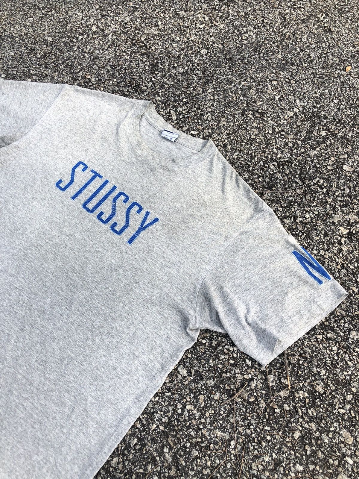 Stussy Vintage 90s Stussy N'4 Single Stich Tshirt Size US L / EU 52-54 / 3 - 2 Thumbnail