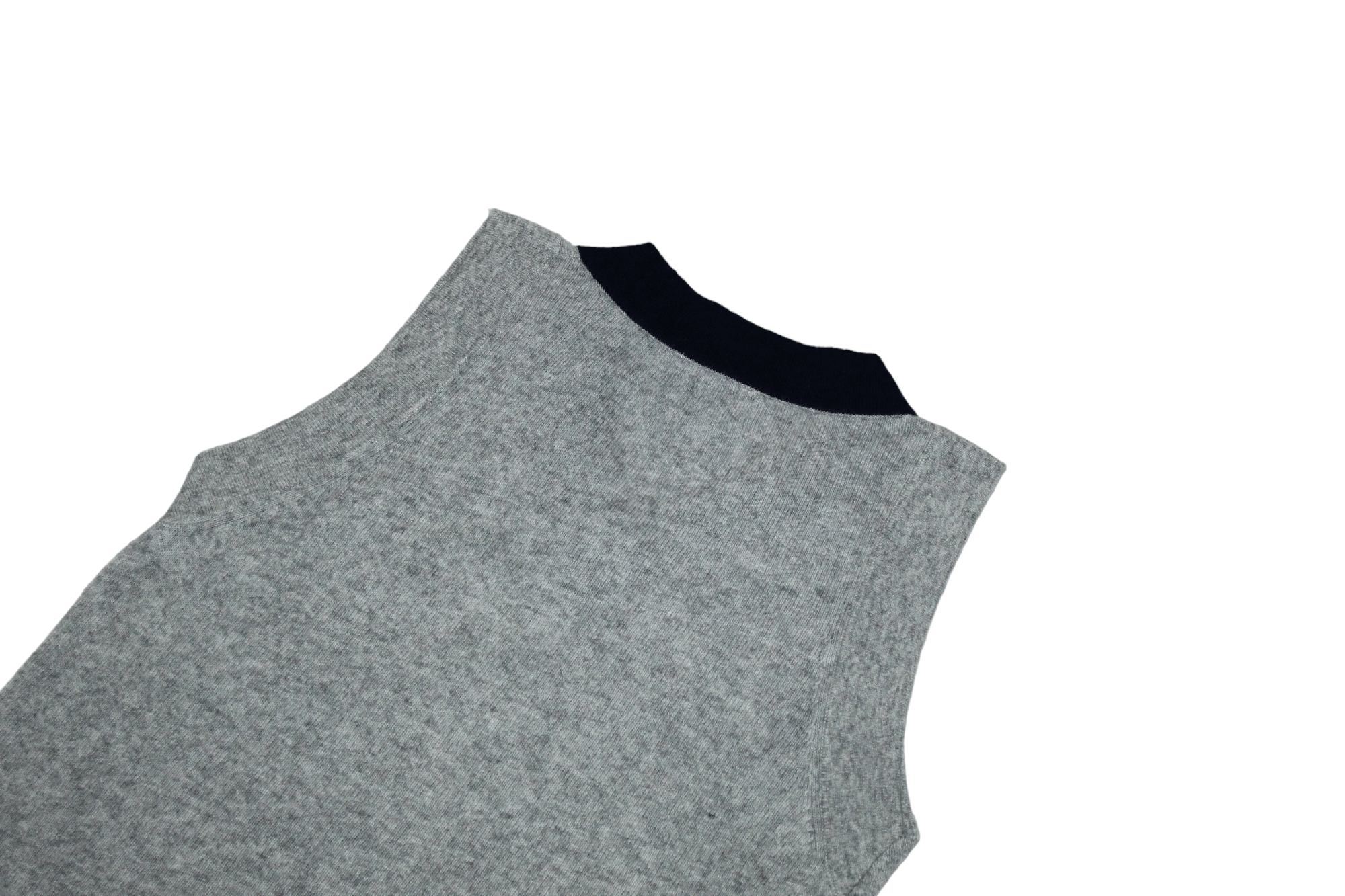 Japanese Brand PLST co. Issey Miyake V-neck Sleeveless Blend Knit Sweater Size XS / US 0-2 / IT 36-38 - 6 Thumbnail