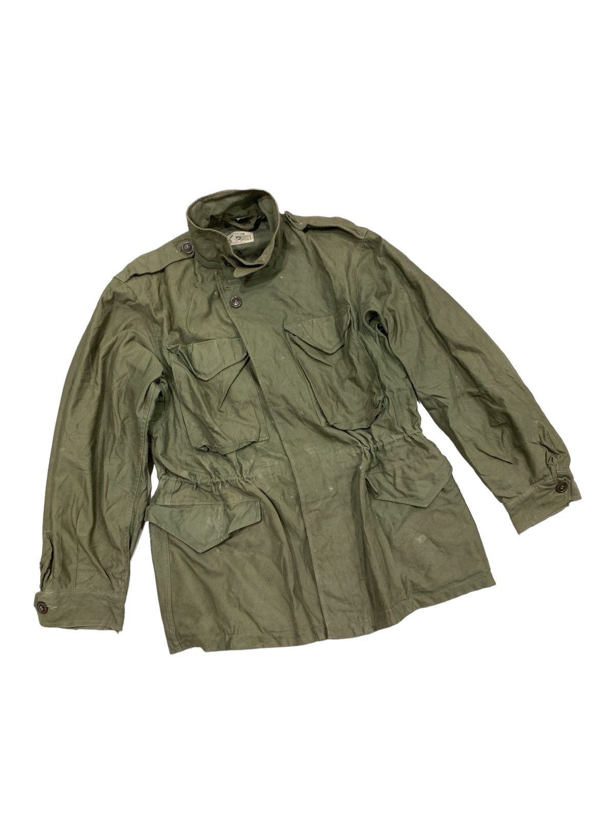 Vintage VINTAGE ARMY FIELD M-1943 M-65 MILITARY JACKET Size US M / EU 48-50 / 2 - 1 Thumbnail