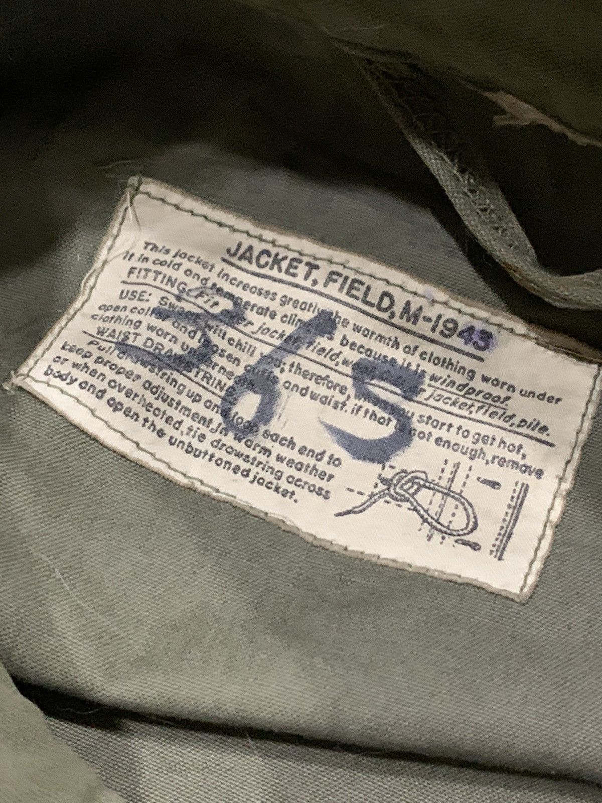 Vintage VINTAGE ARMY FIELD M-1943 M-65 MILITARY JACKET Size US M / EU 48-50 / 2 - 6 Thumbnail