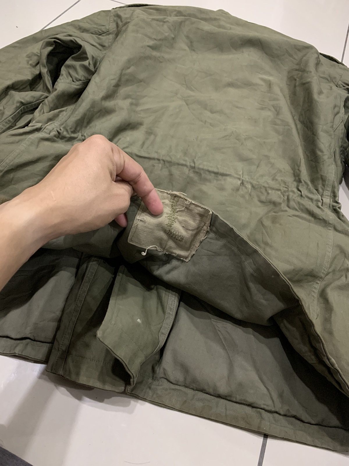 Vintage VINTAGE ARMY FIELD M-1943 M-65 MILITARY JACKET Size US M / EU 48-50 / 2 - 7 Thumbnail