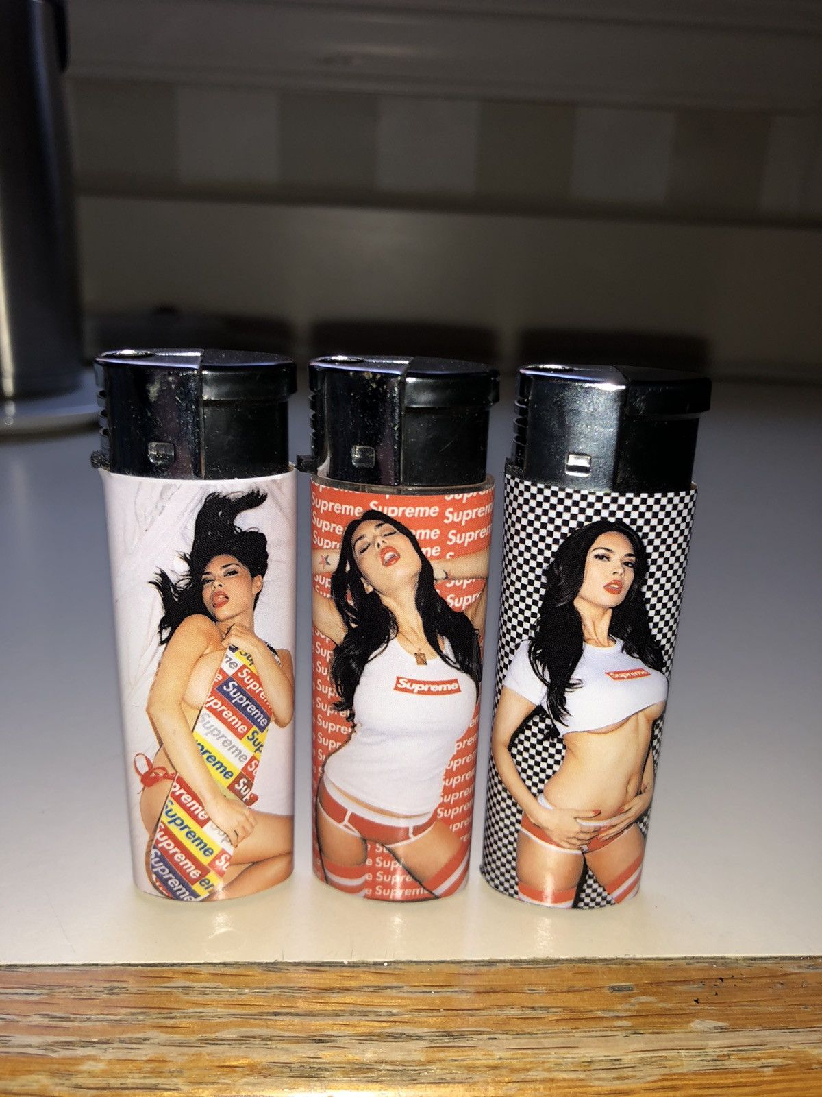 Supreme 2007 Tera Patrick Lighter (Set Of All 3)